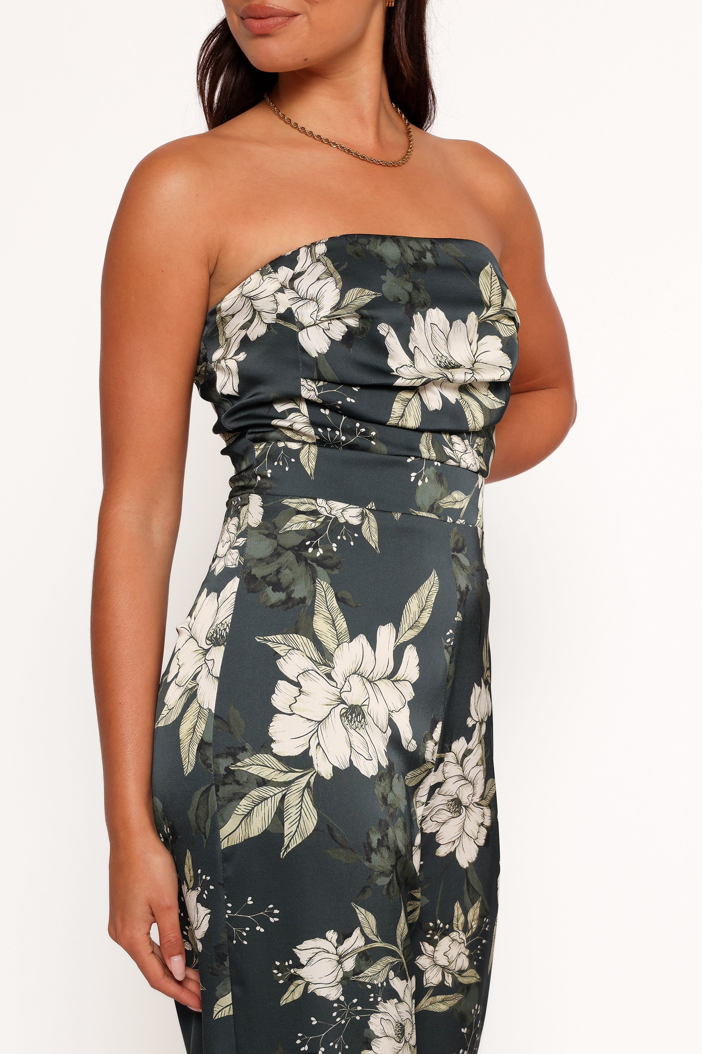 Karina Jumpsuit - Green Multi-Ladys Street