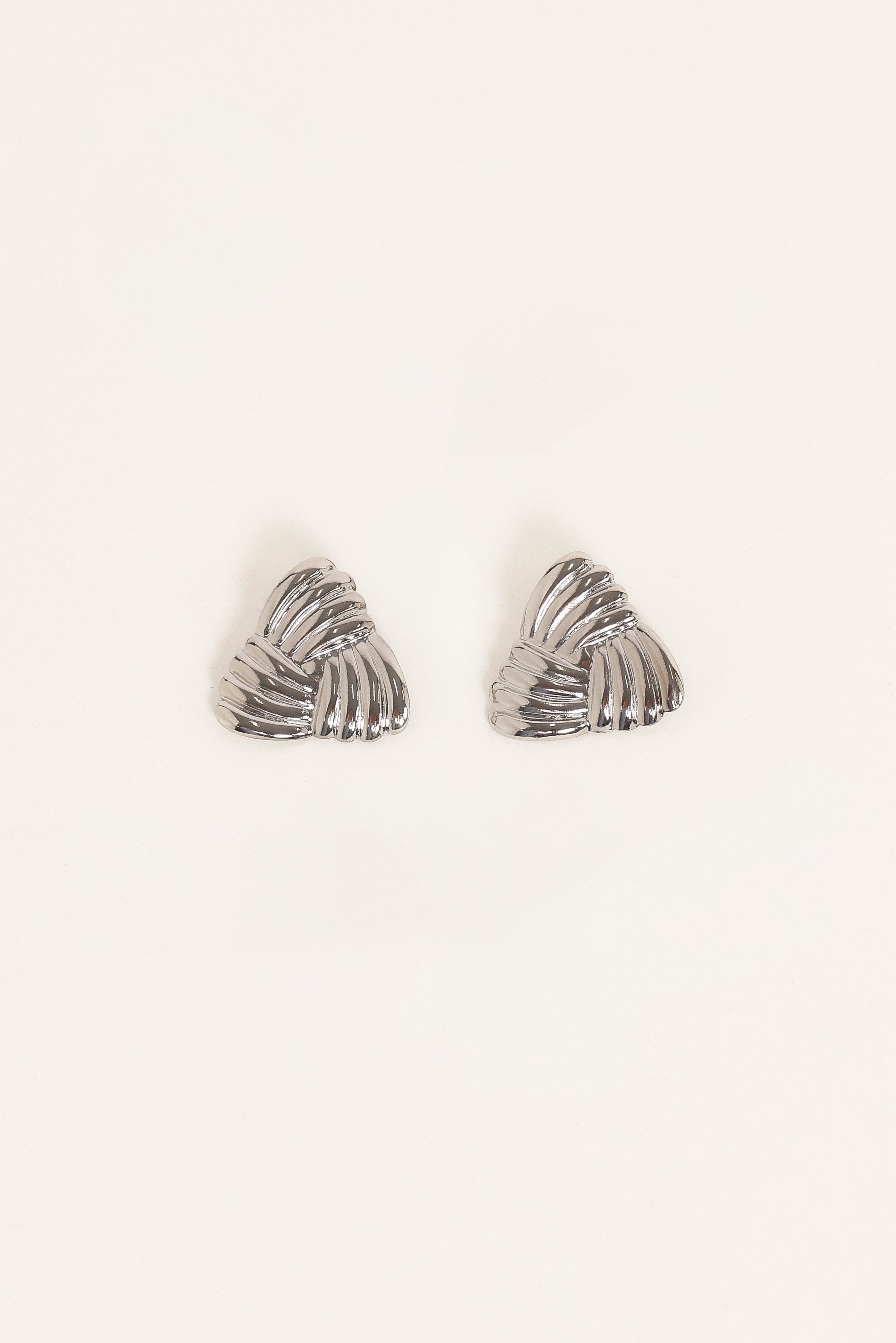 Katana Earrings - Silver-Ladys Street