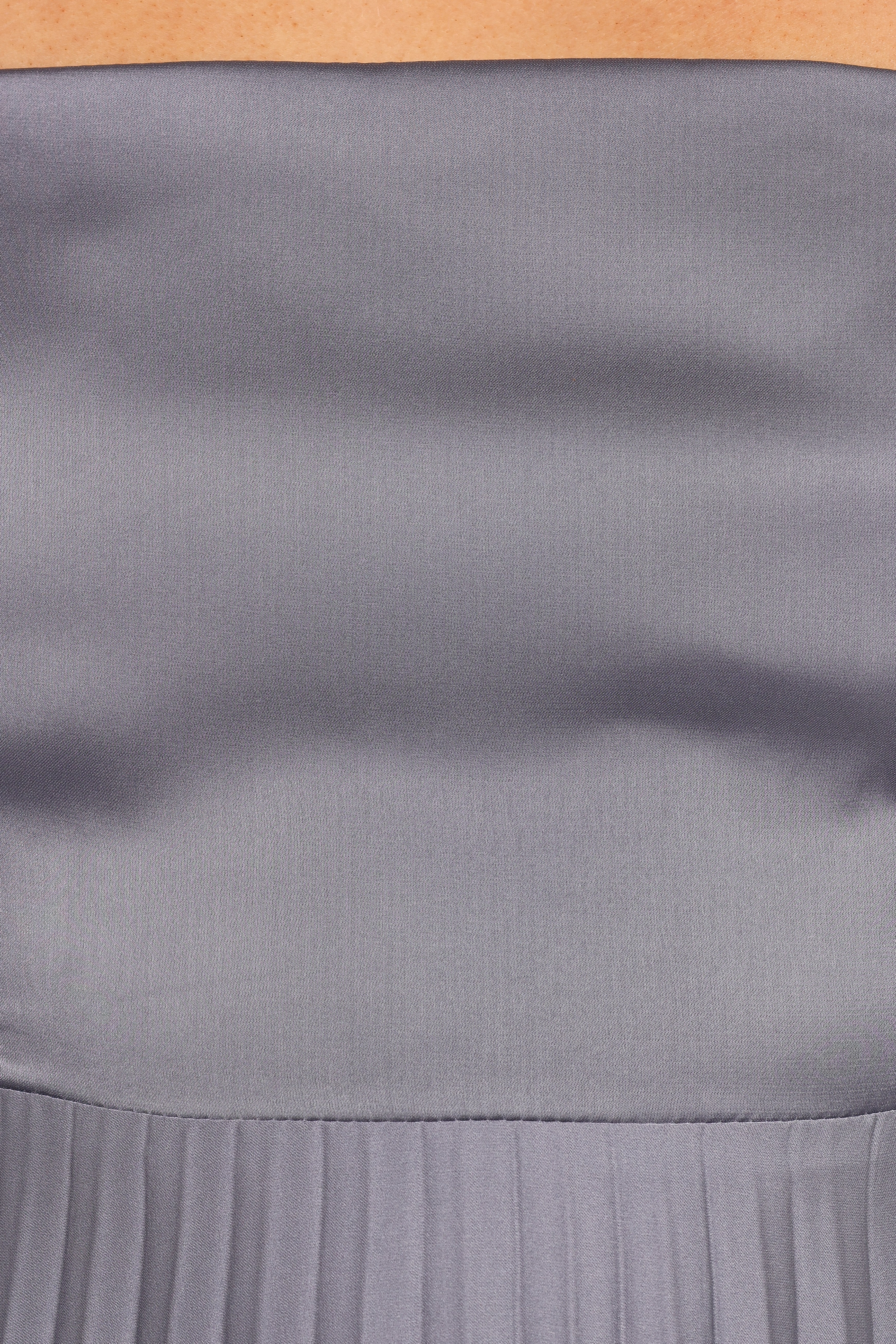 Keegan Maxi Dress - Steel Gray-Ladys Street