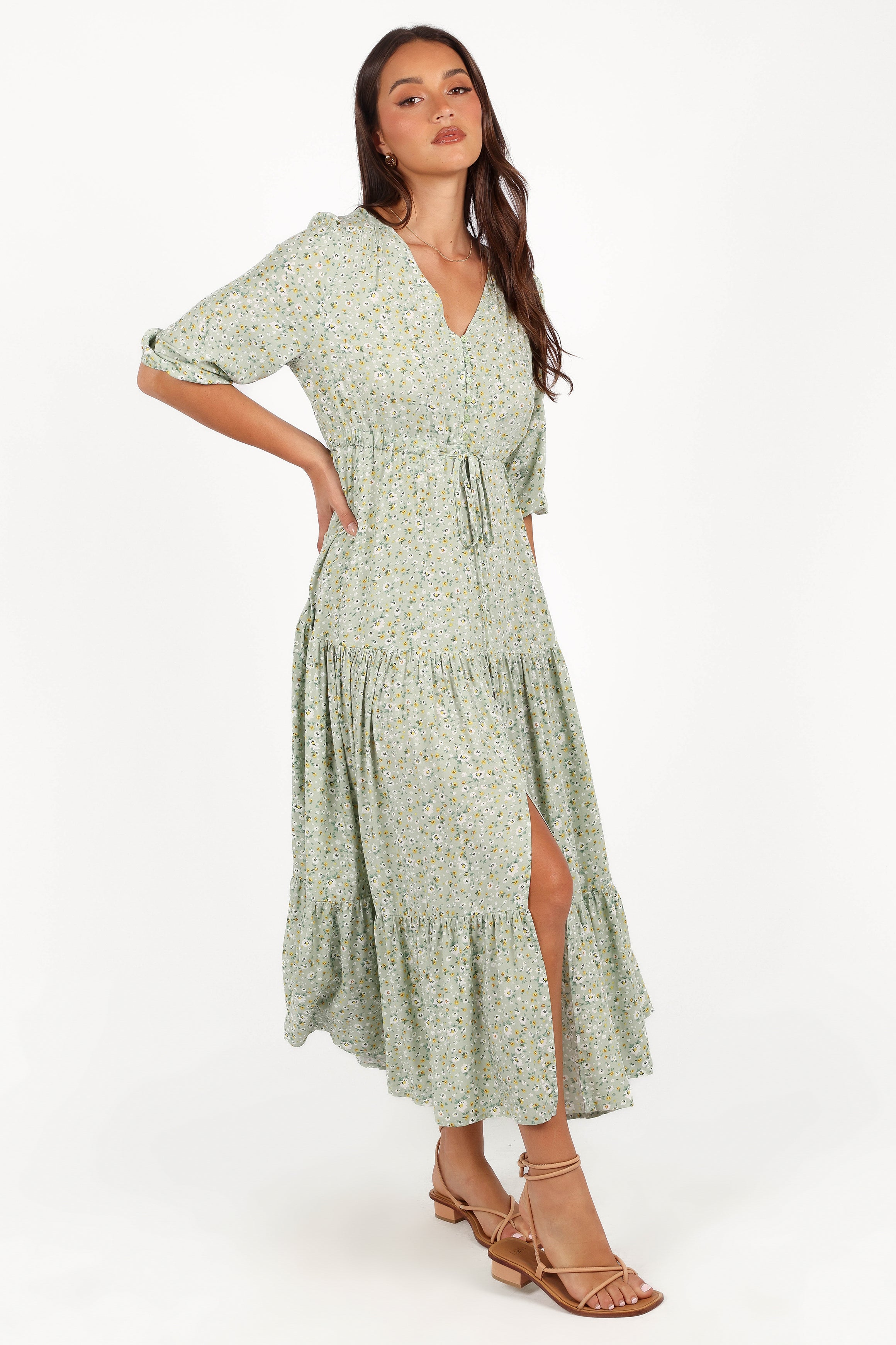 Kelda Dress - Floral Print-Ladys Street