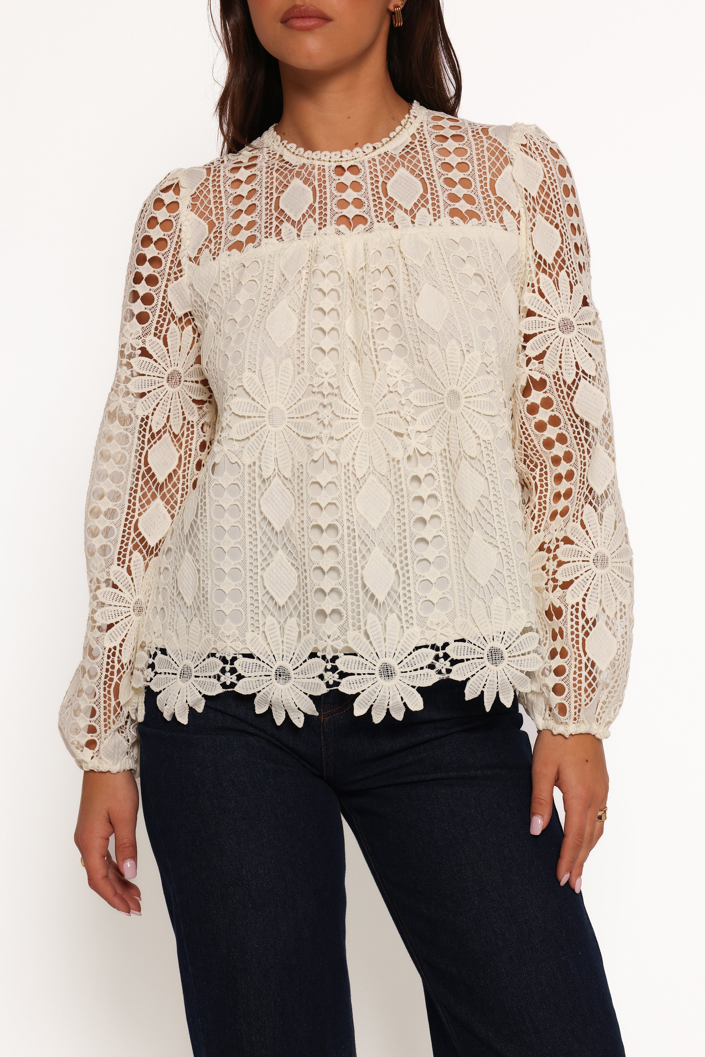 Kennedy Top - Cream-Ladys Street