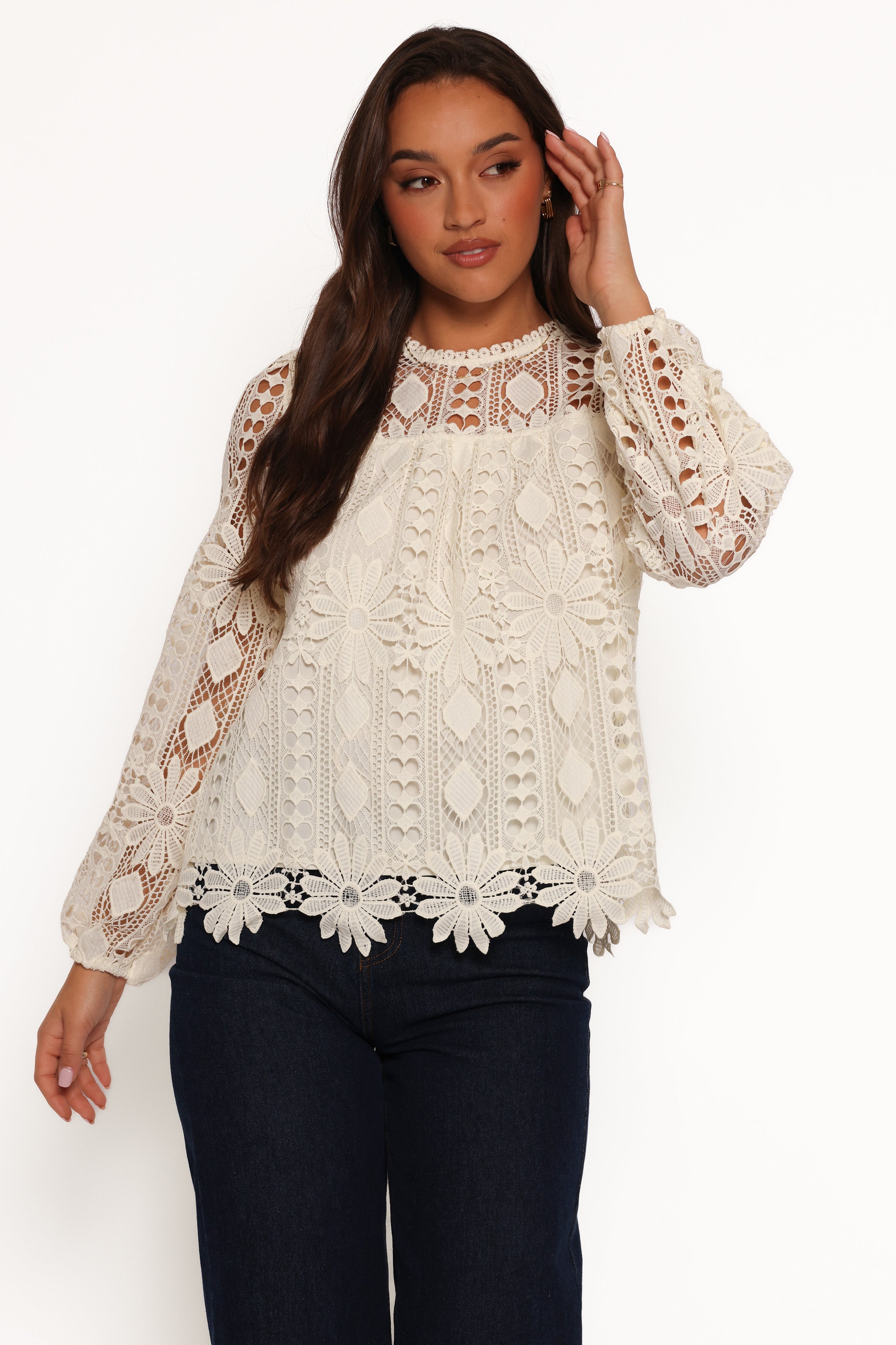 Kennedy Top - Cream-Ladys Street