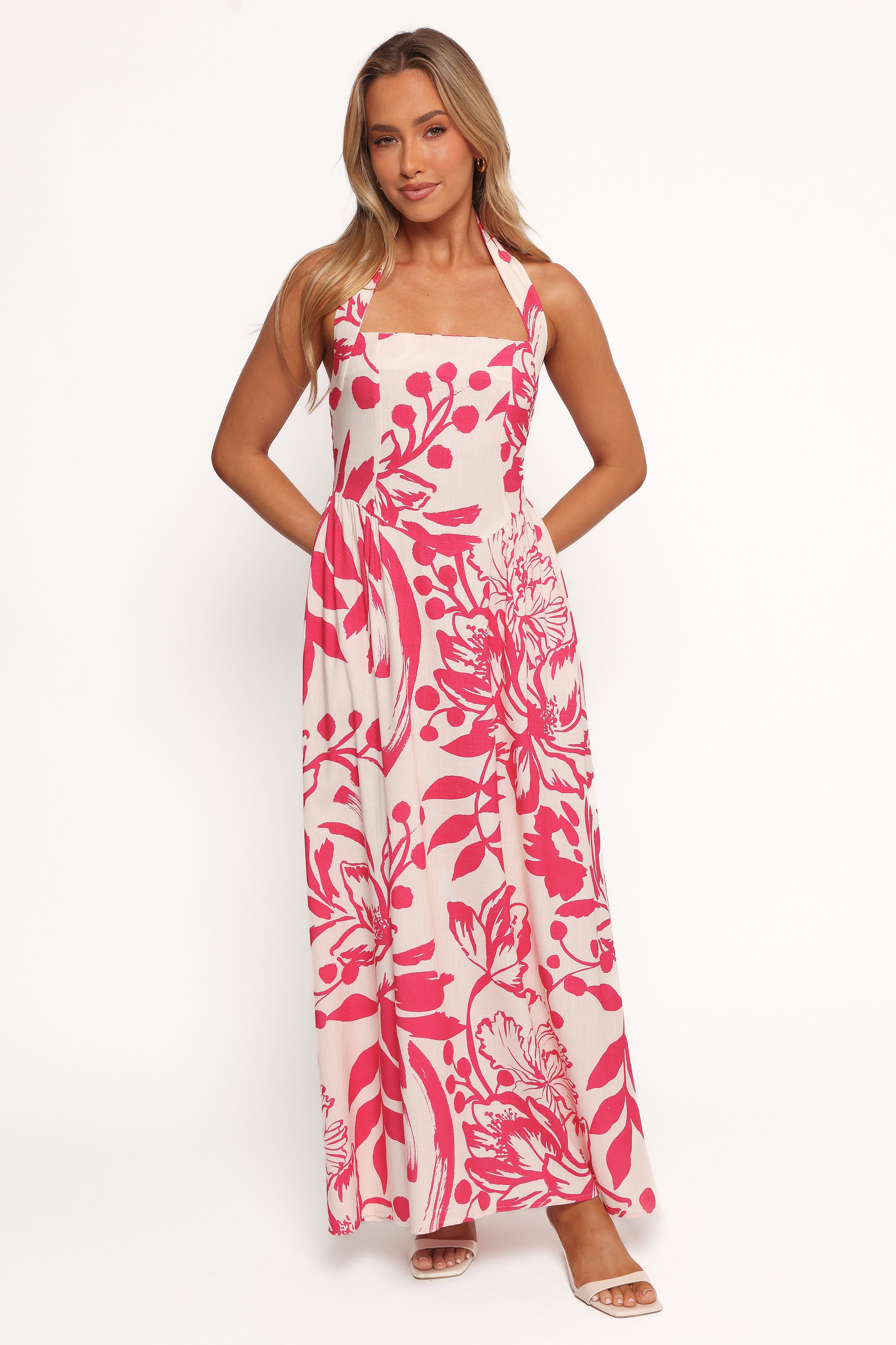 Kiera Midi Dress - Rosalind-Ladys Street