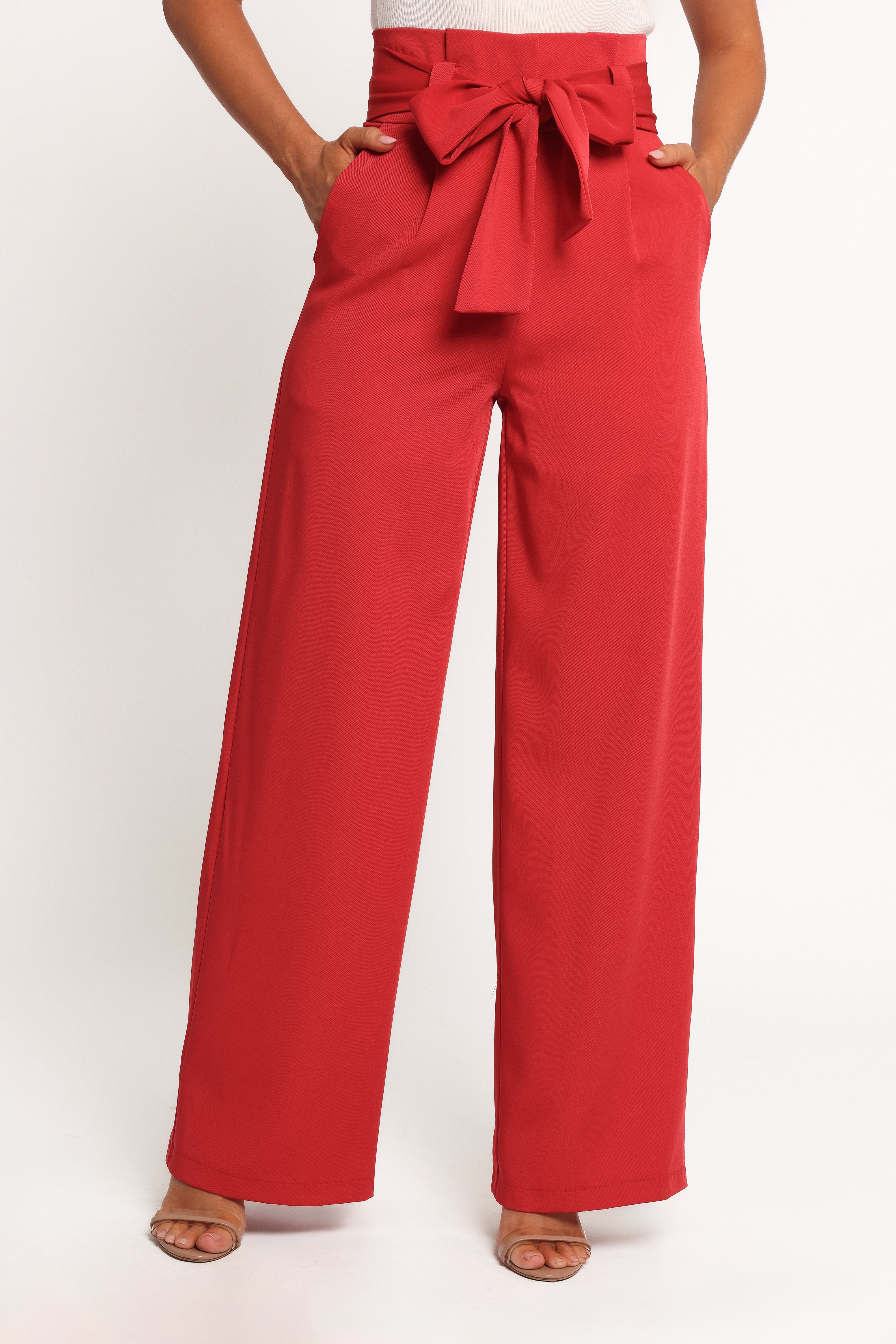 Kieran Pants - Red-Ladys Street