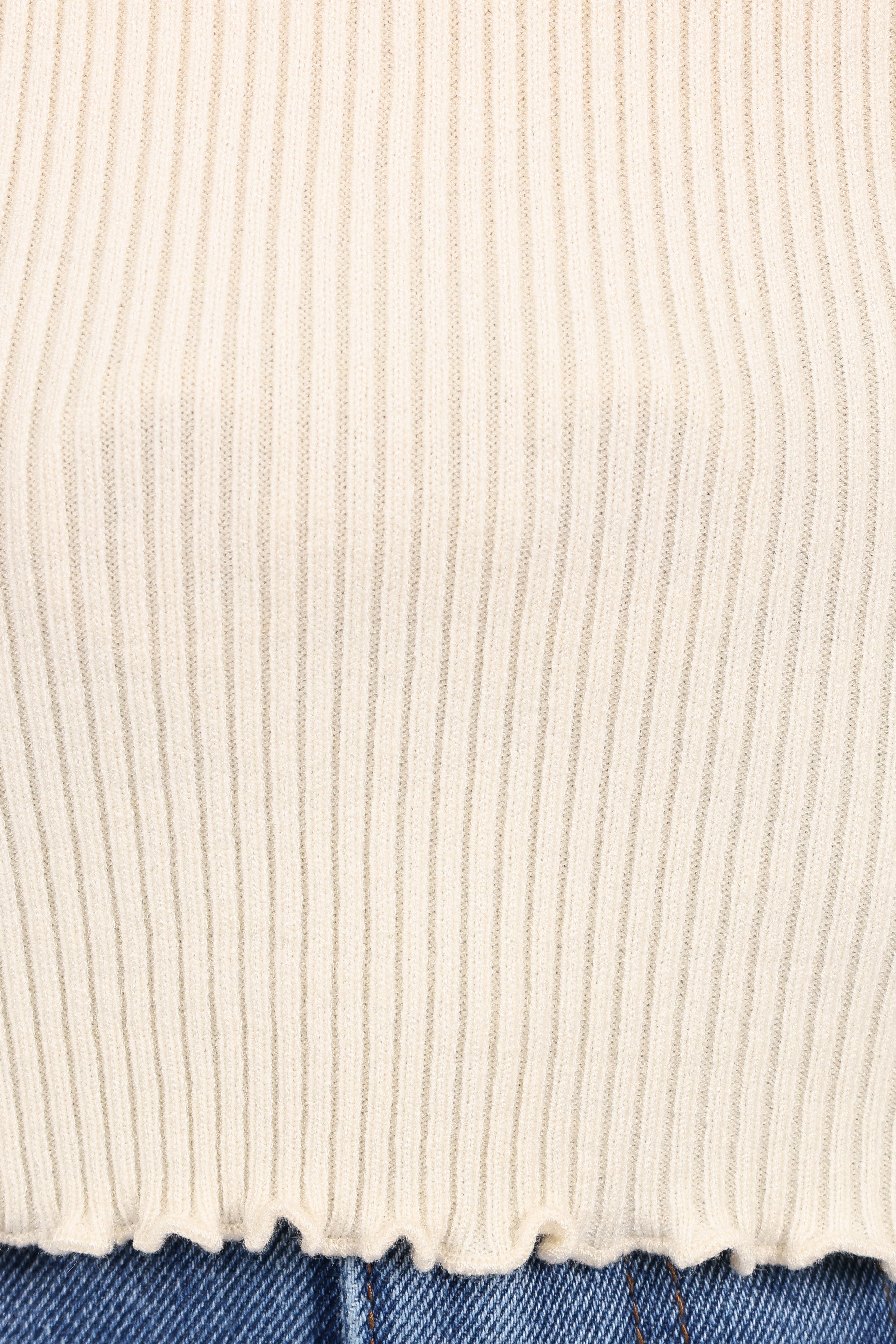 Kirsten Knit Top - Cream-Ladys Street
