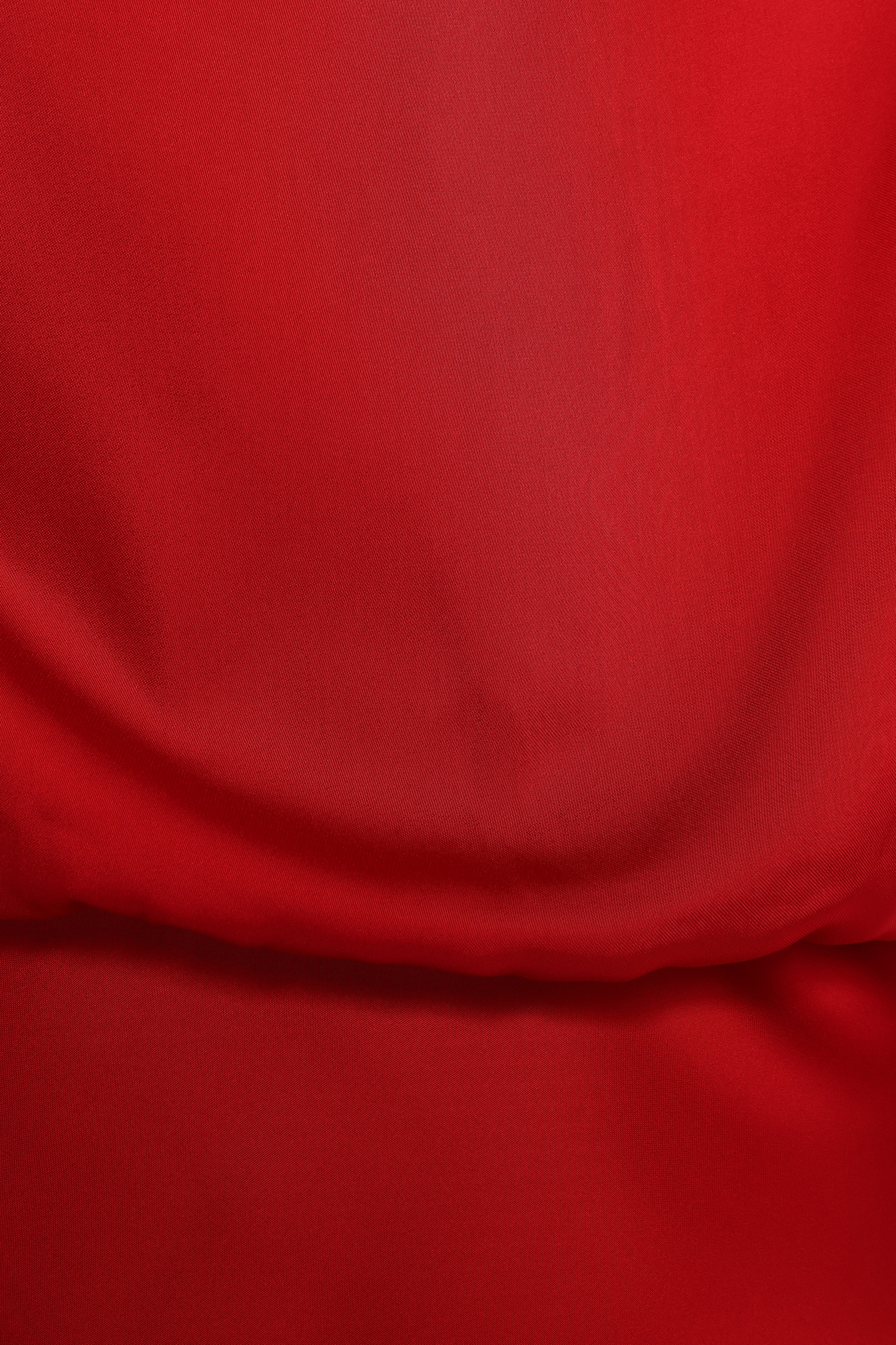 Kristyn Long Sleeve Midi Dress - Red-Ladys Street