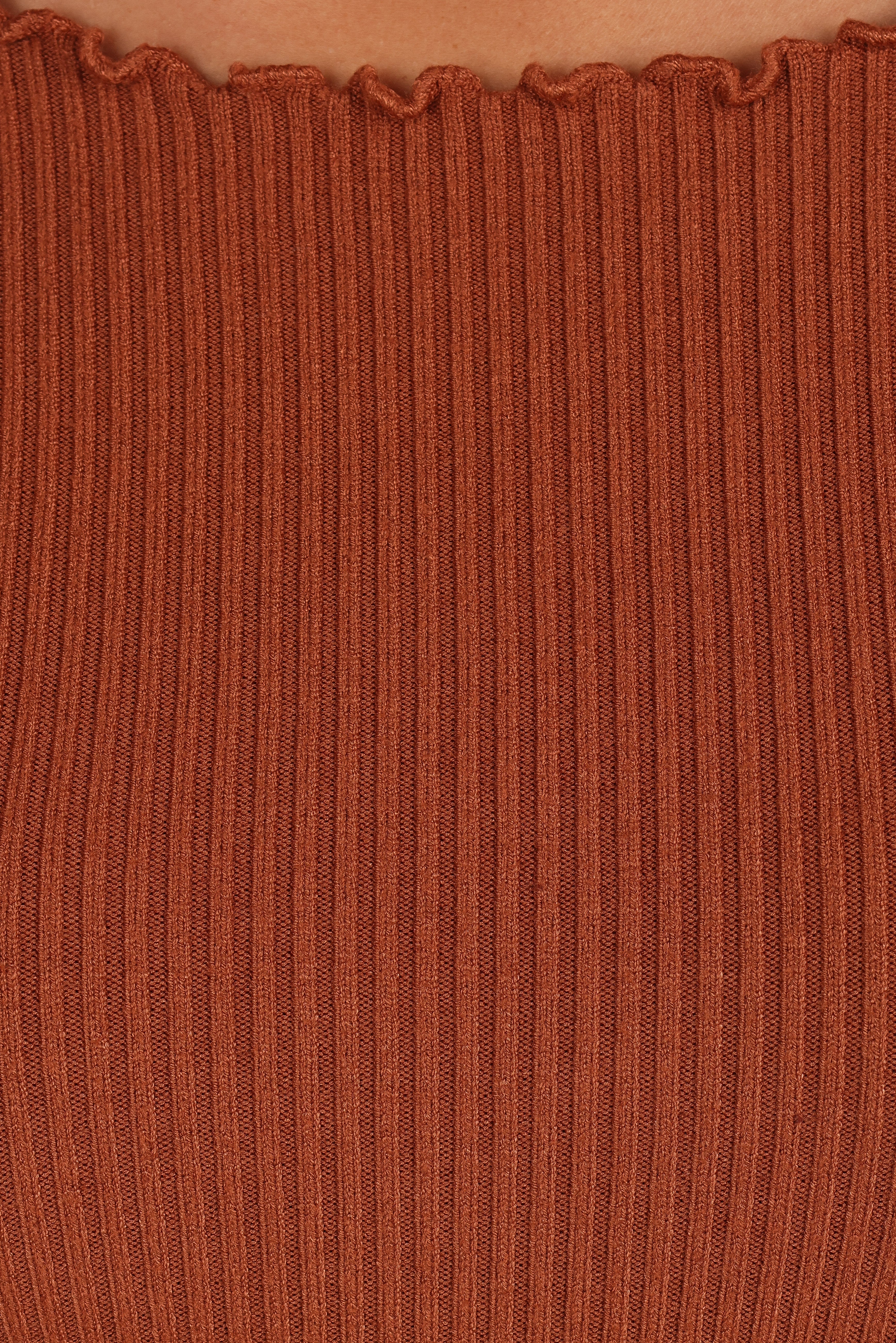 Kya Knit Top - Rust-Ladys Street
