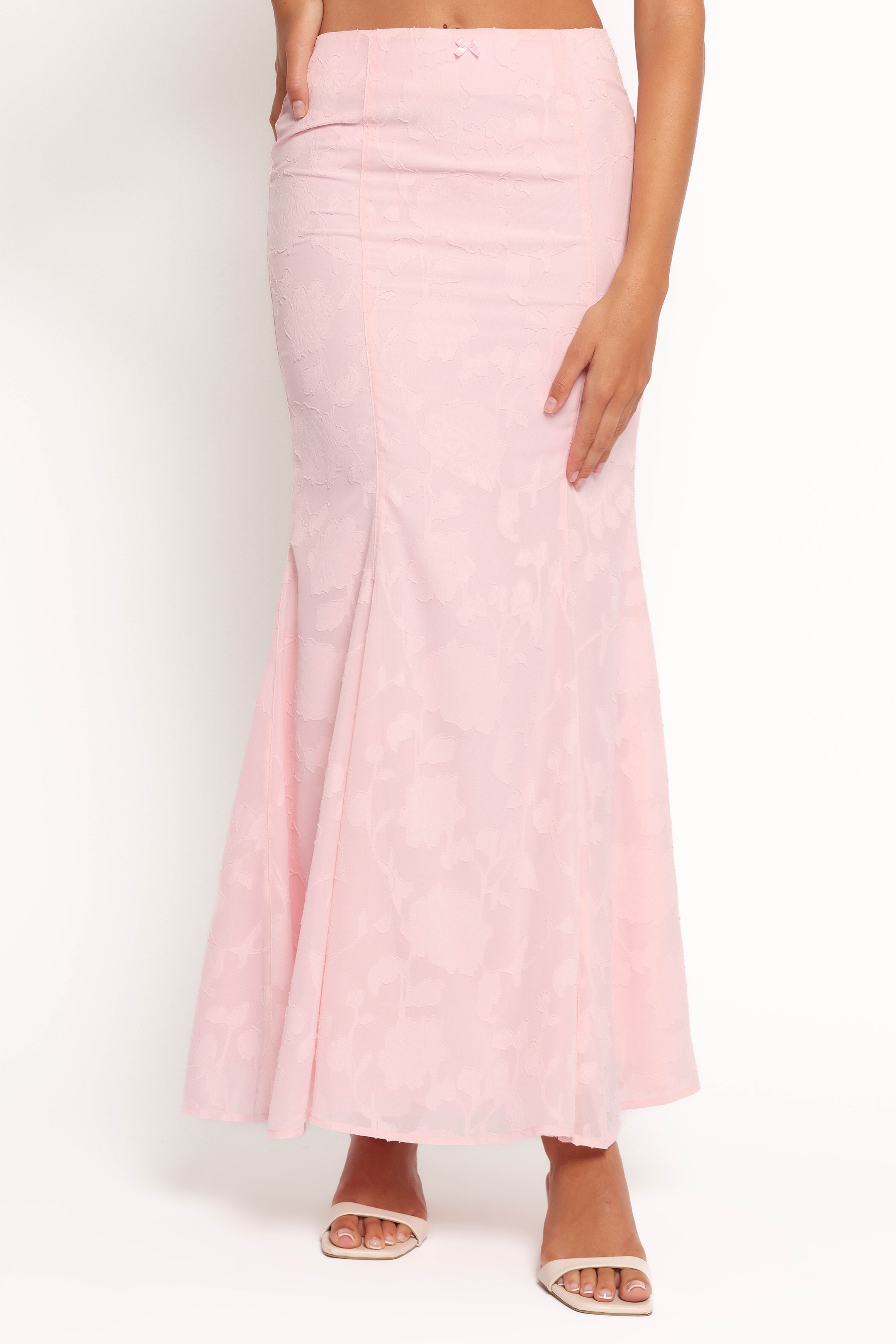Larina Maxi Skirt - Pink-Ladys Street