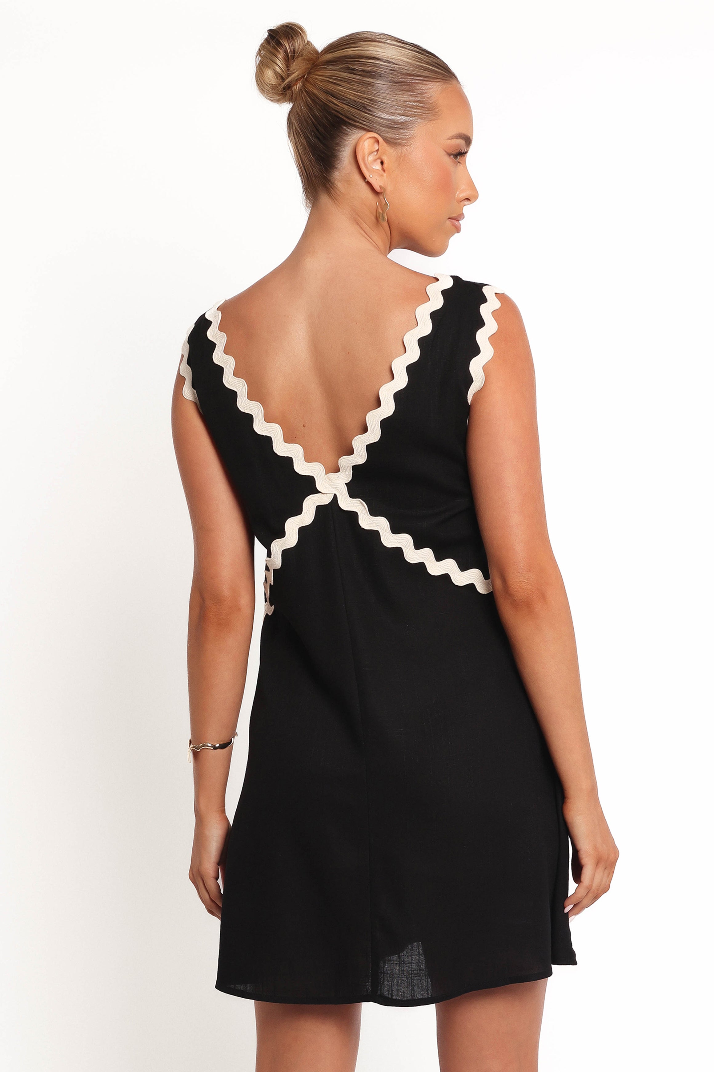 Lark Mini Dress - Black-Ladys Street