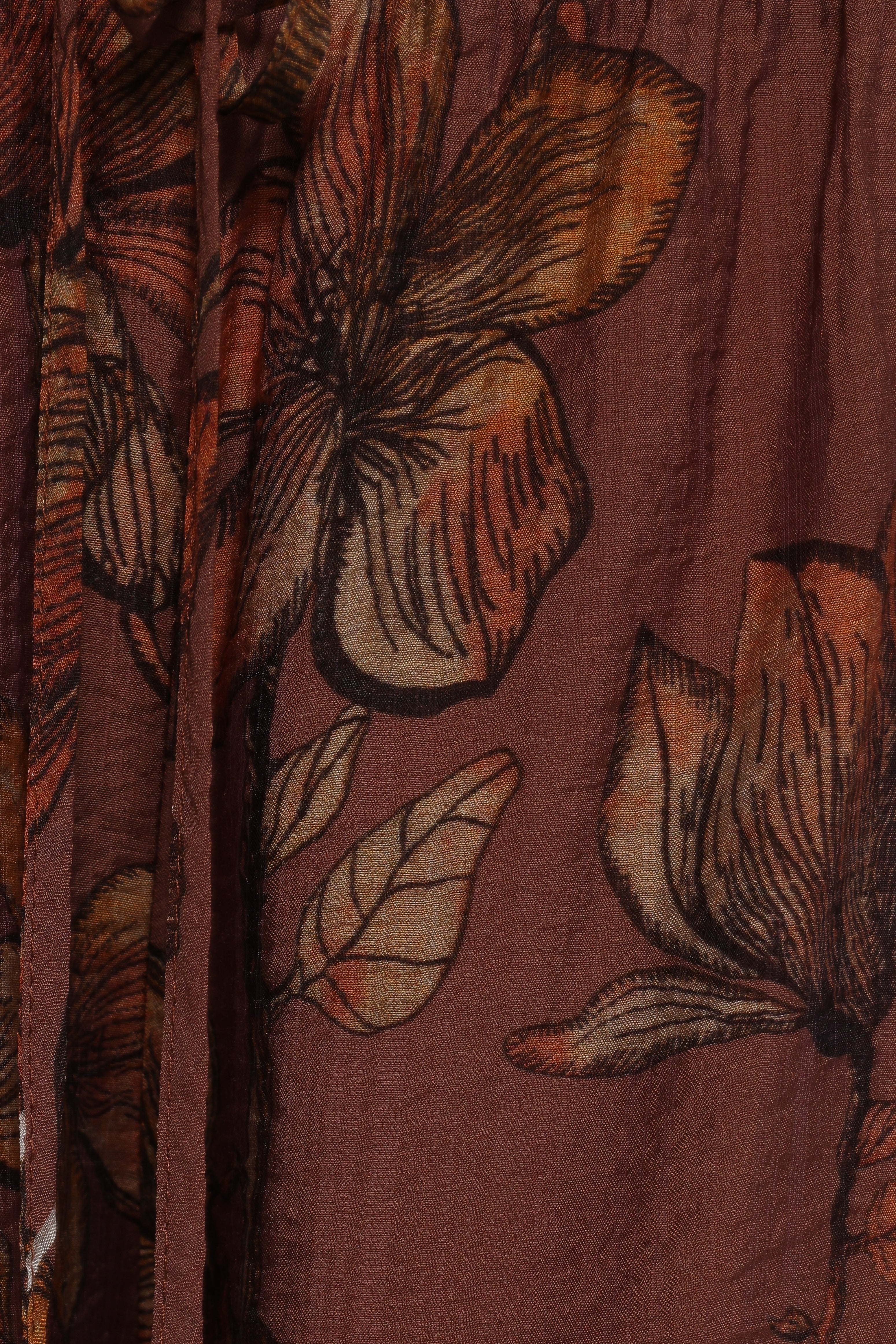 Larson Pant - Brown Floral-Ladys Street