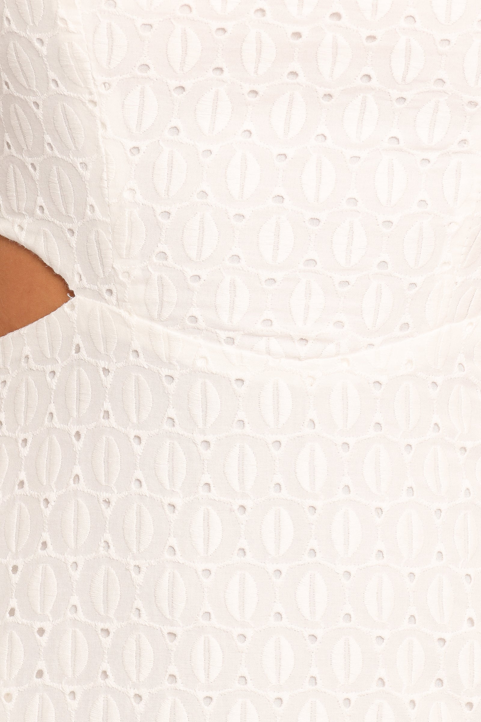 Laura Midi Dress - White-Ladys Street