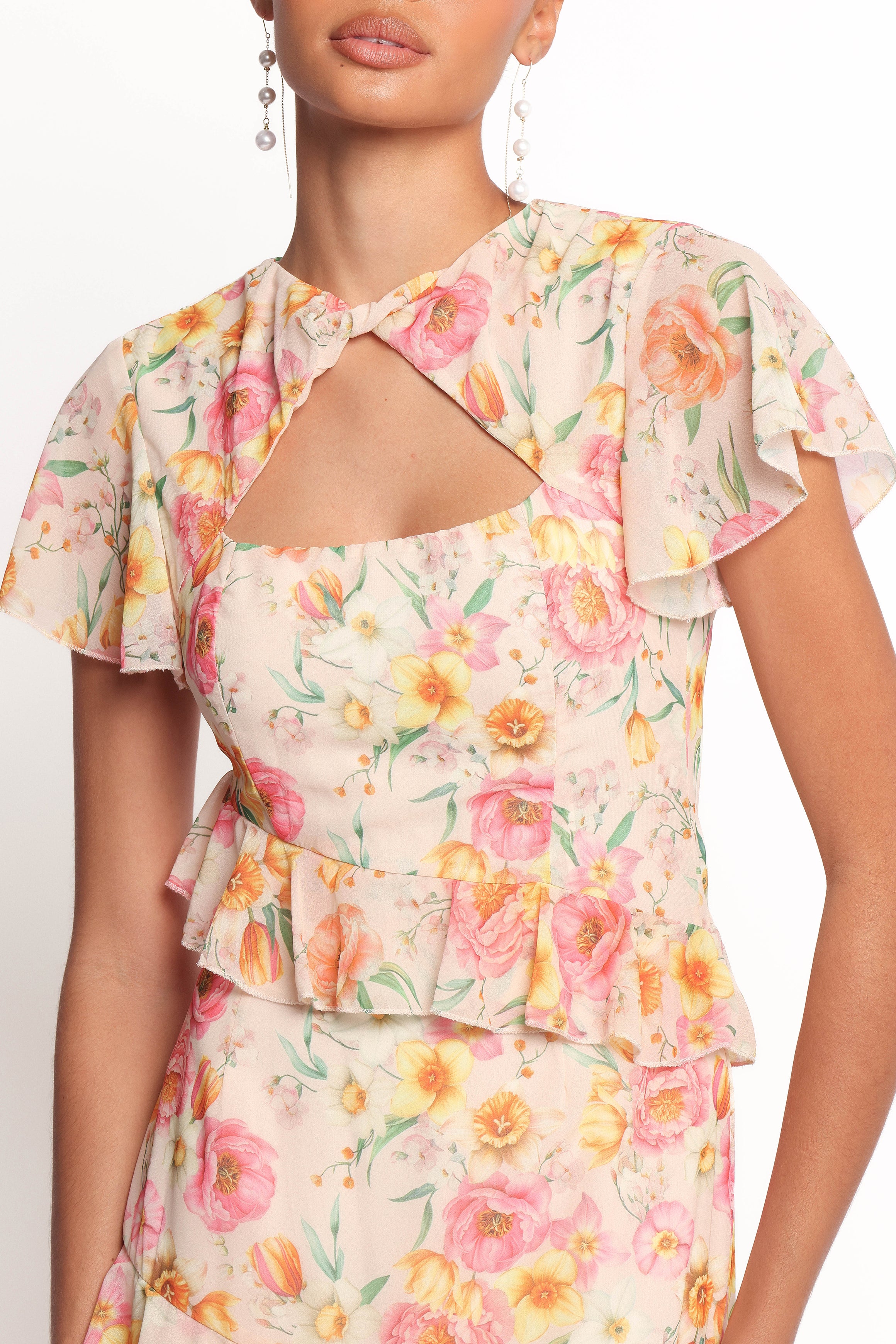 Leila Maxi Dress - Peony-Ladys Street