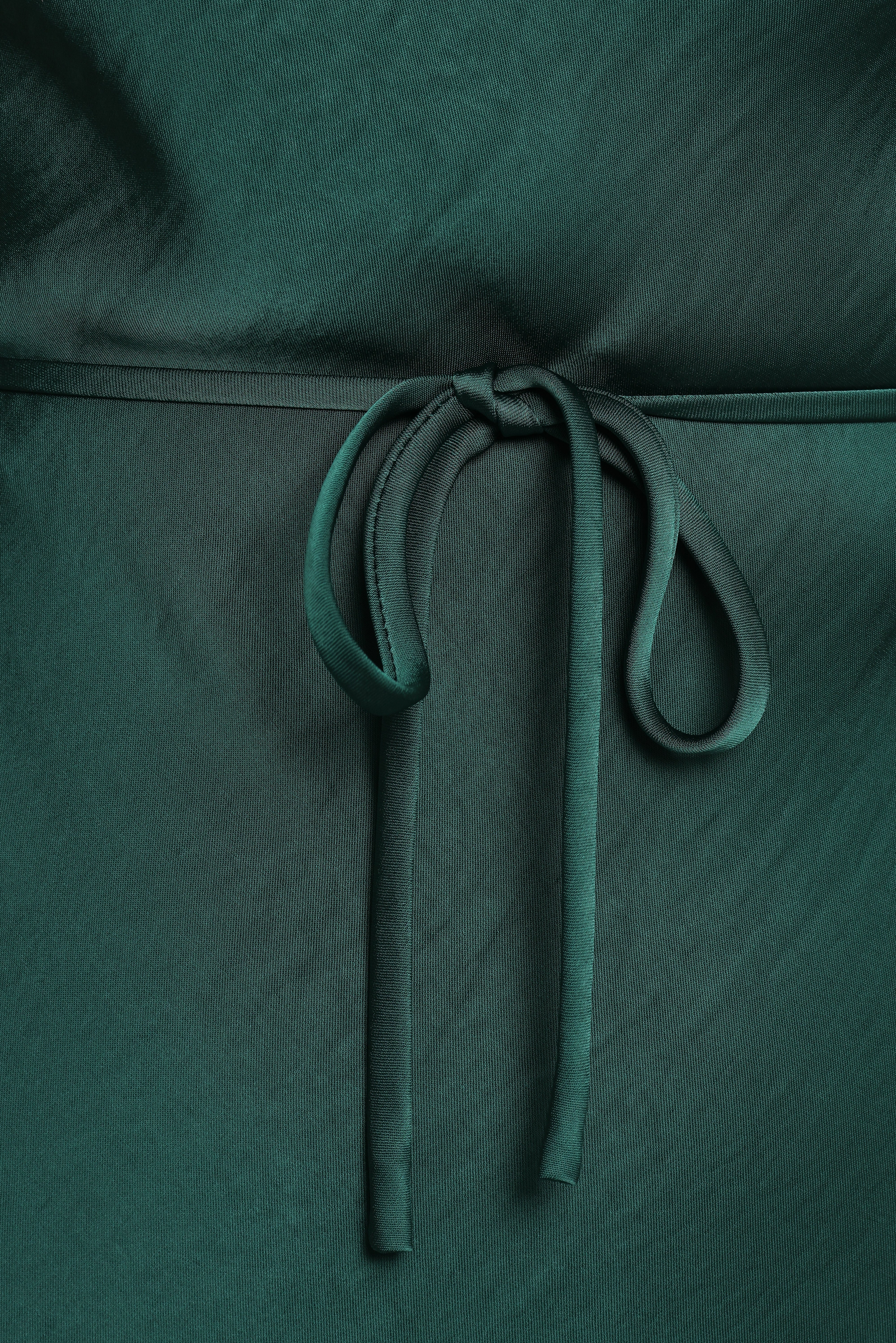 Liana Midi Dress - Emerald Green-Ladys Street