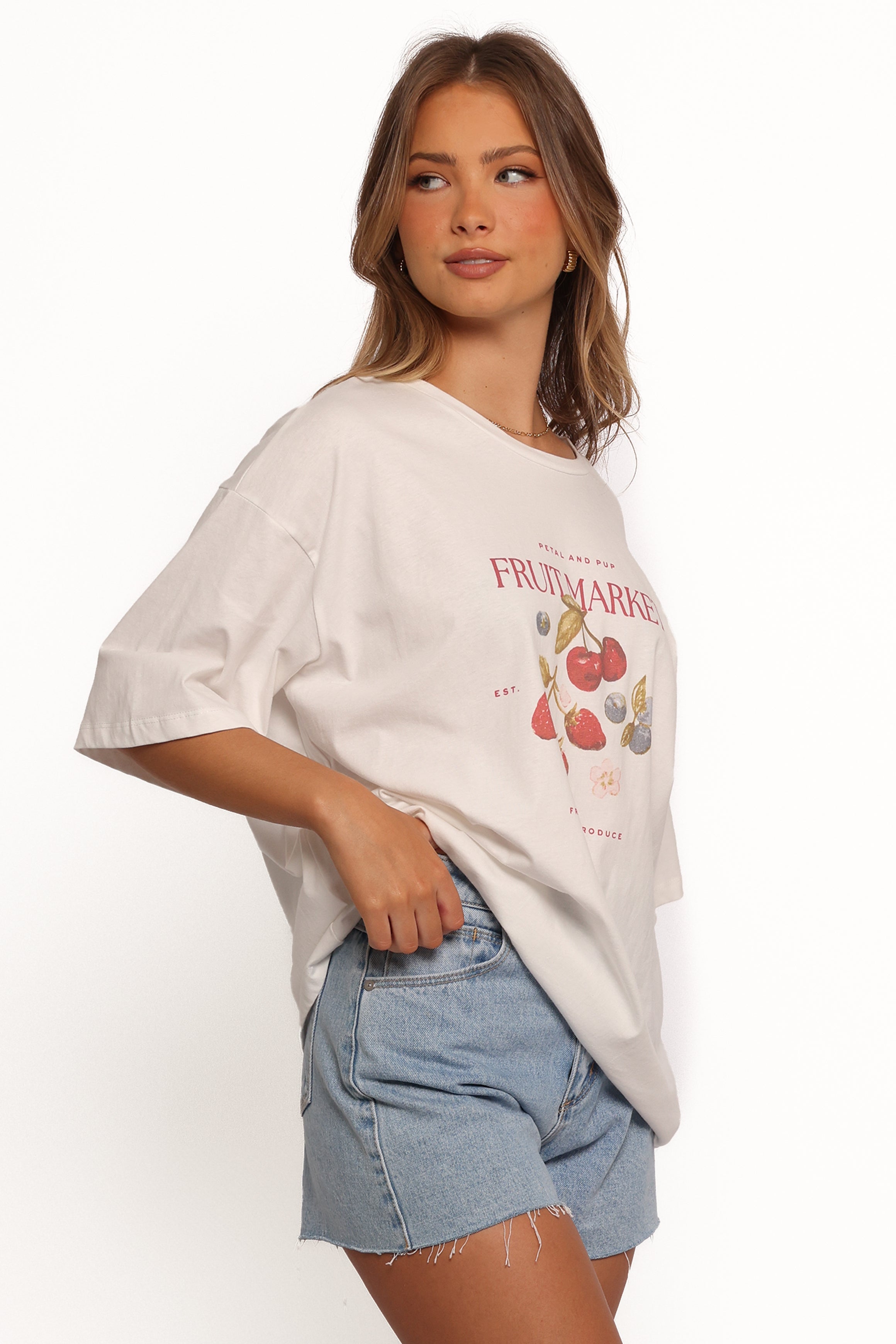 Loa Graphic Tee - White-Ladys Street