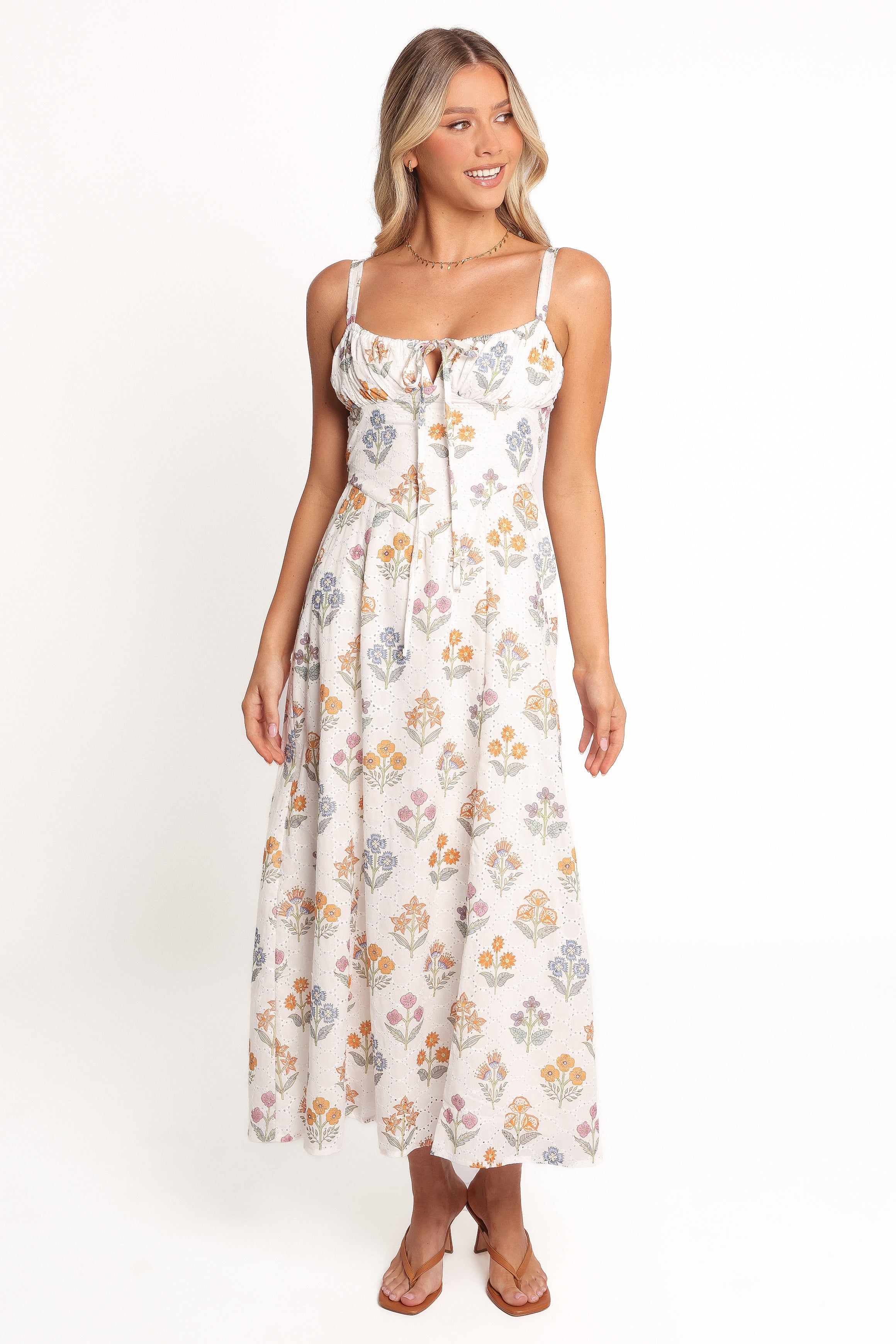 Lorelei Maxi Dress - Multi Floral-Ladys Street