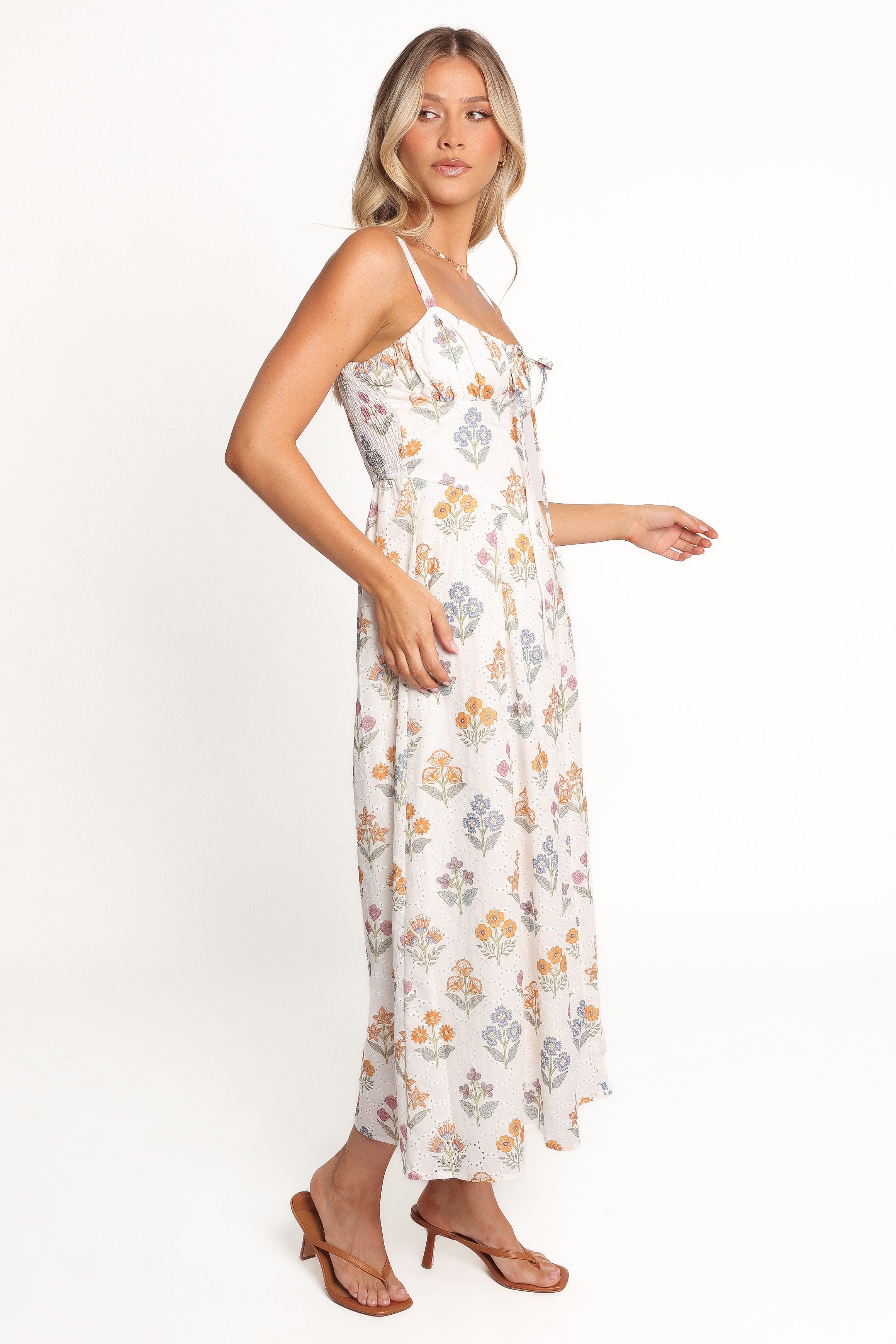 Lorelei Maxi Dress - Multi Floral-Ladys Street