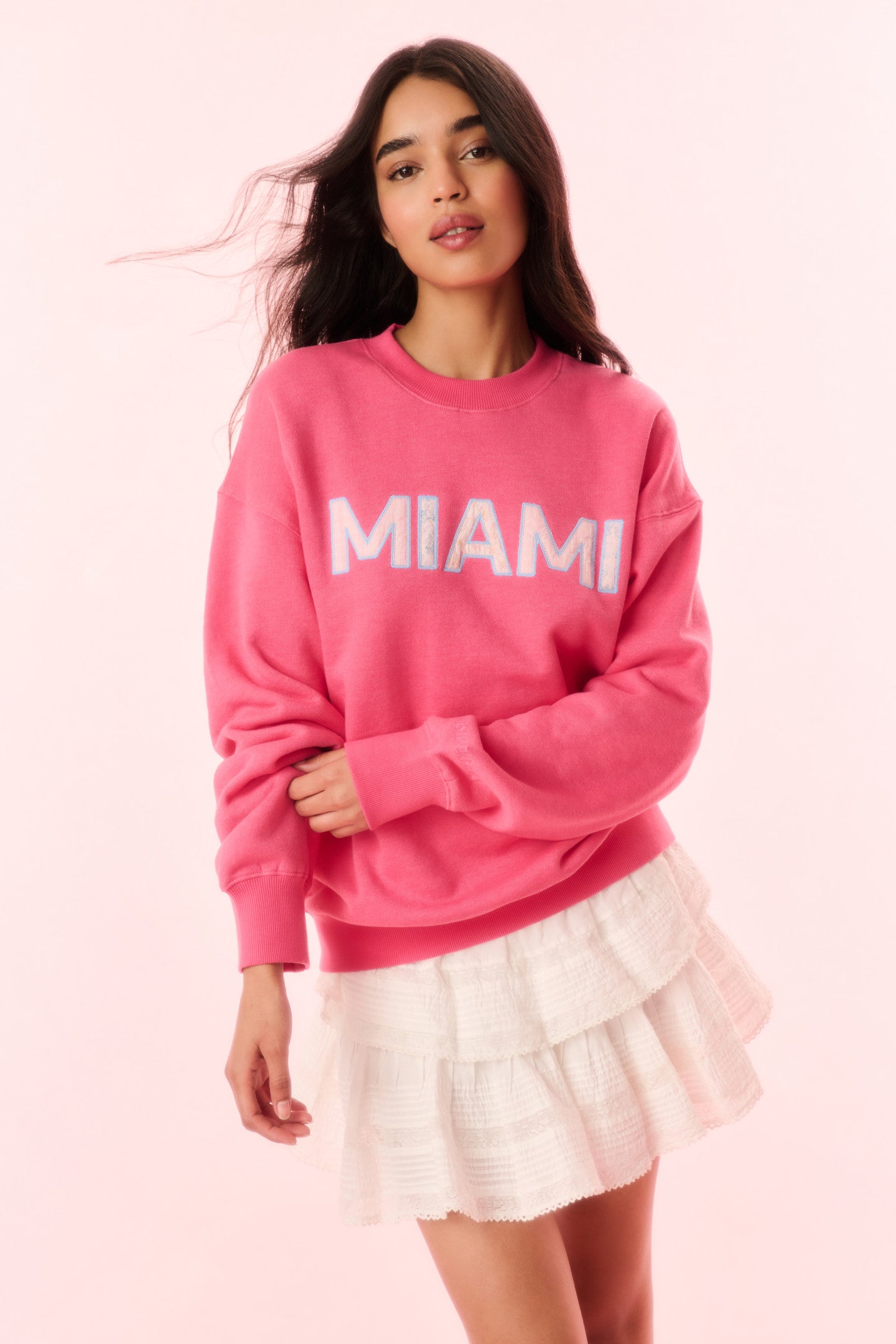 Palo City Pullover - CHERRY KISS MIAMI-Charming Rule