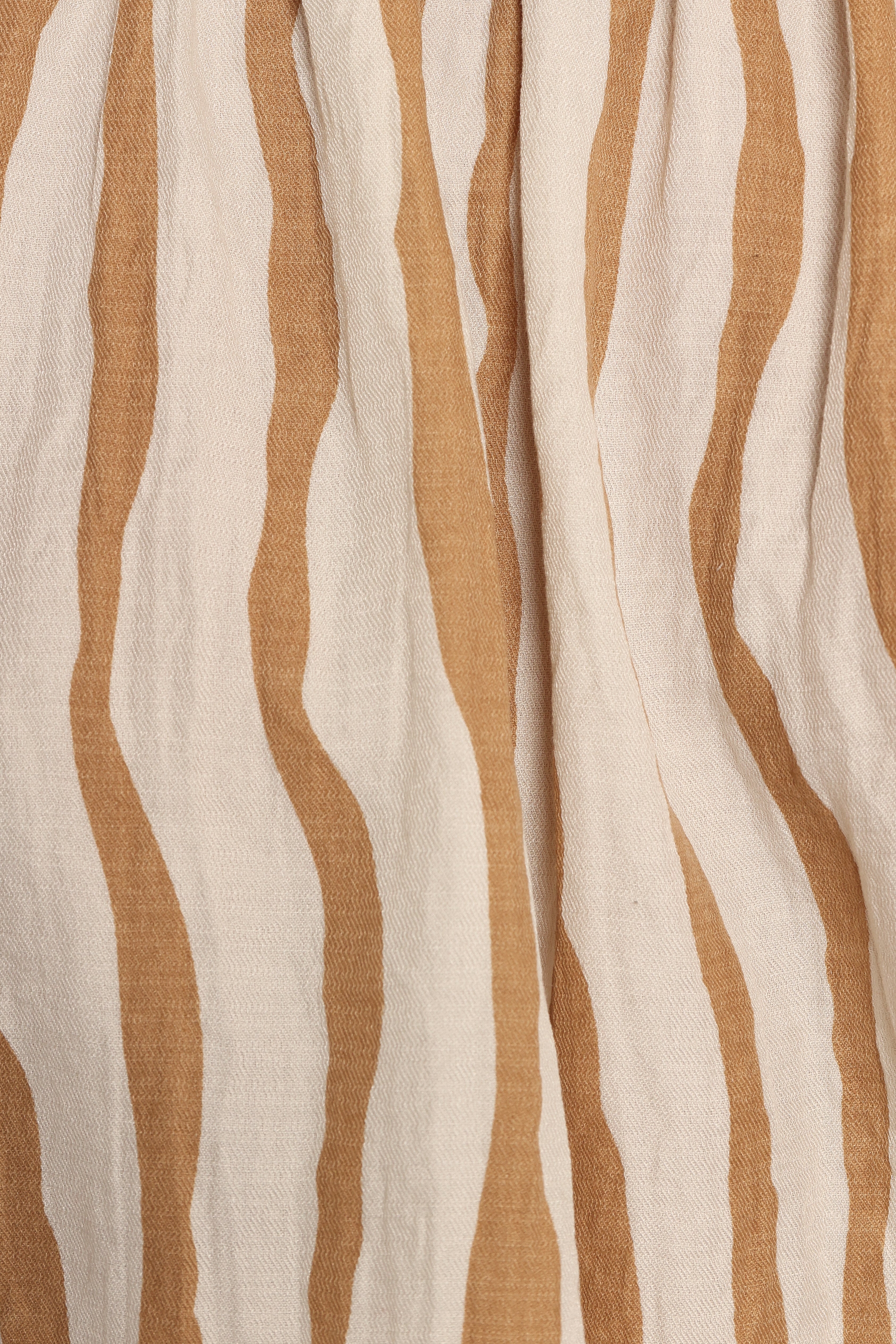 Maggie Two Piece Set - White Tan Stripe-Ladys Street