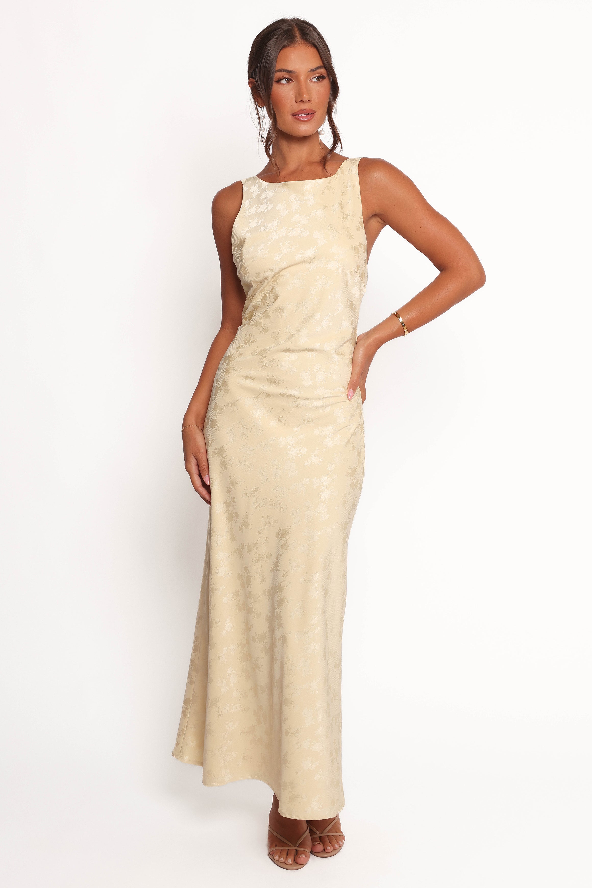 Malie Maxi Dress - Lemon-Ladys Street