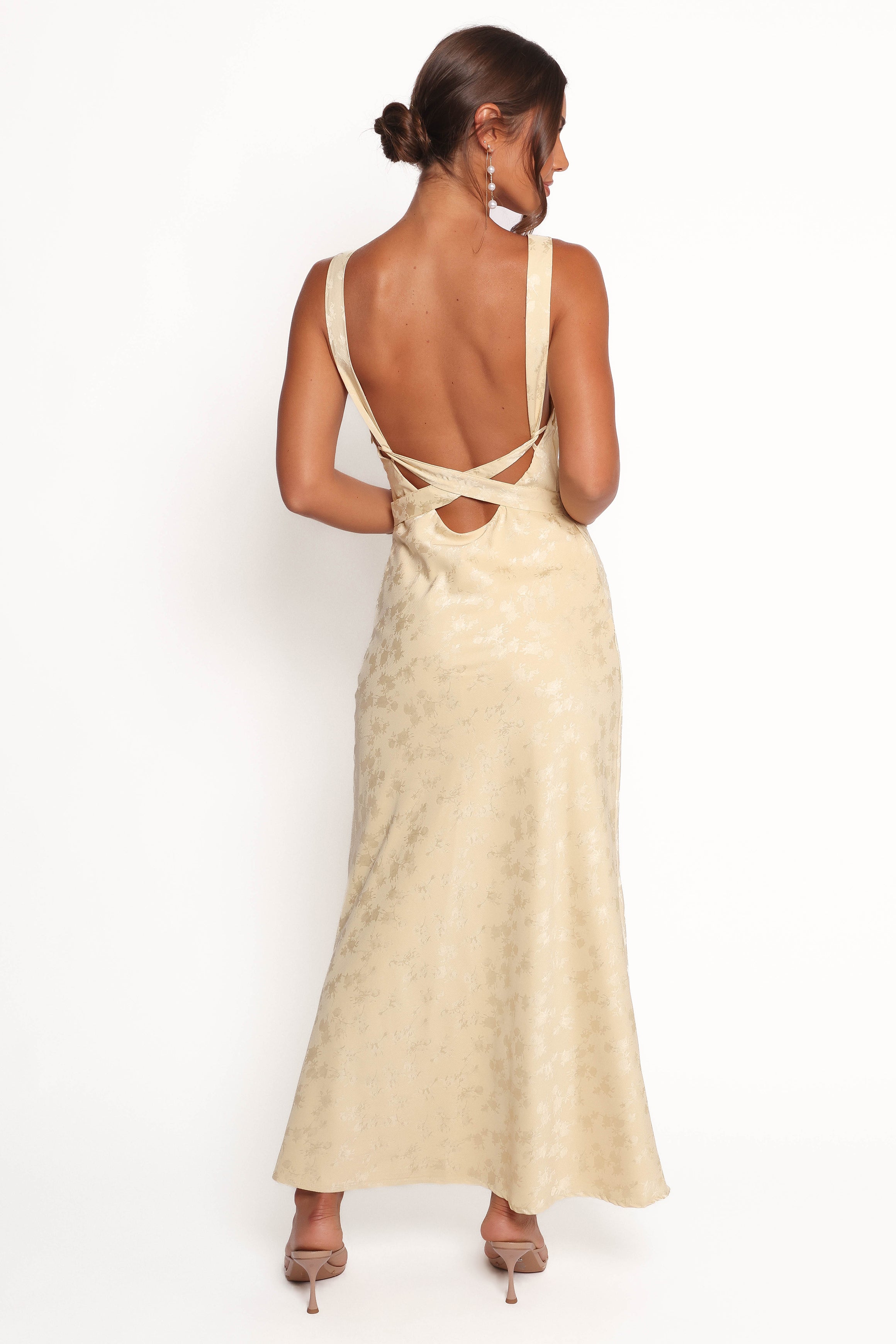 Malie Maxi Dress - Lemon-Ladys Street