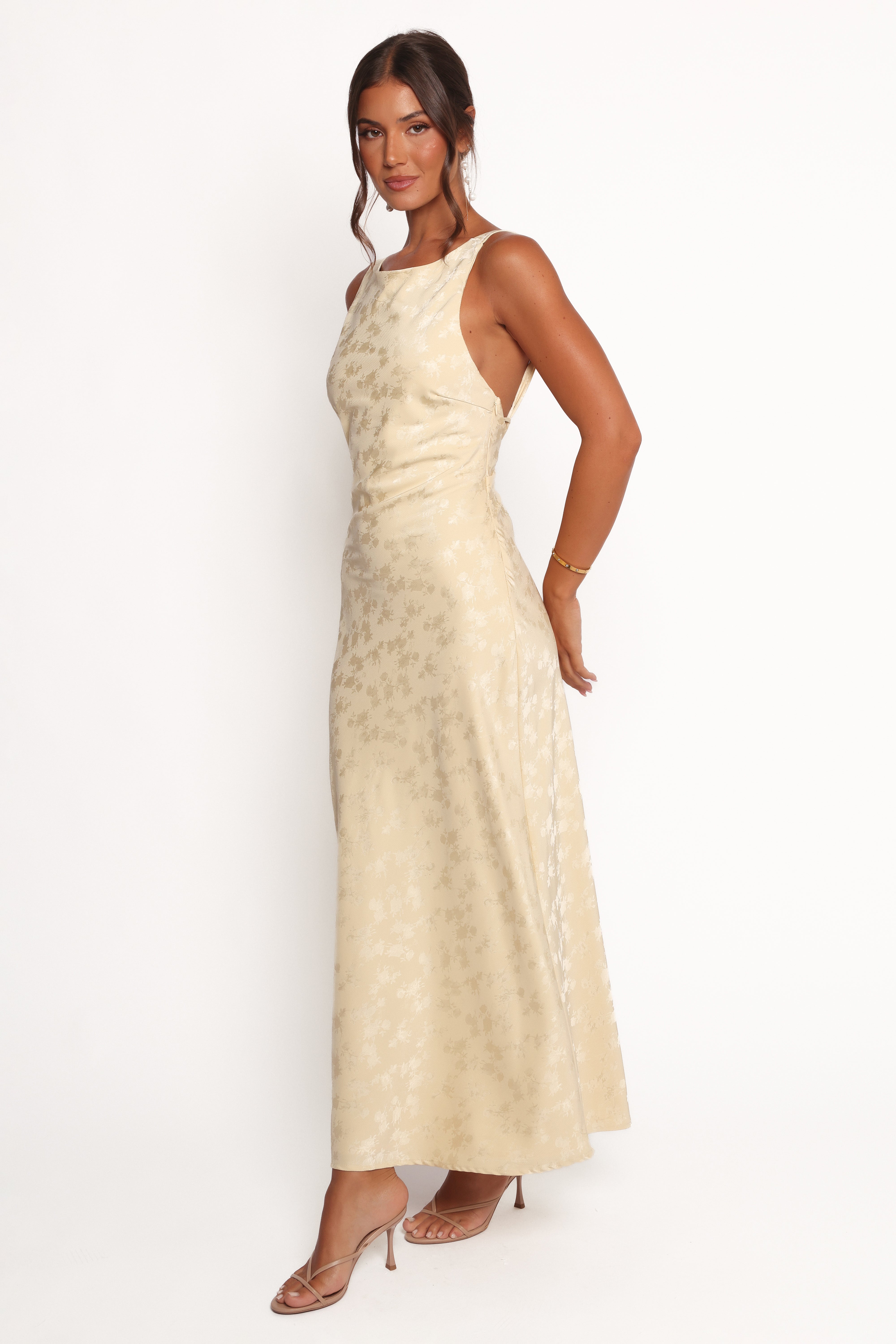 Malie Maxi Dress - Lemon-Ladys Street