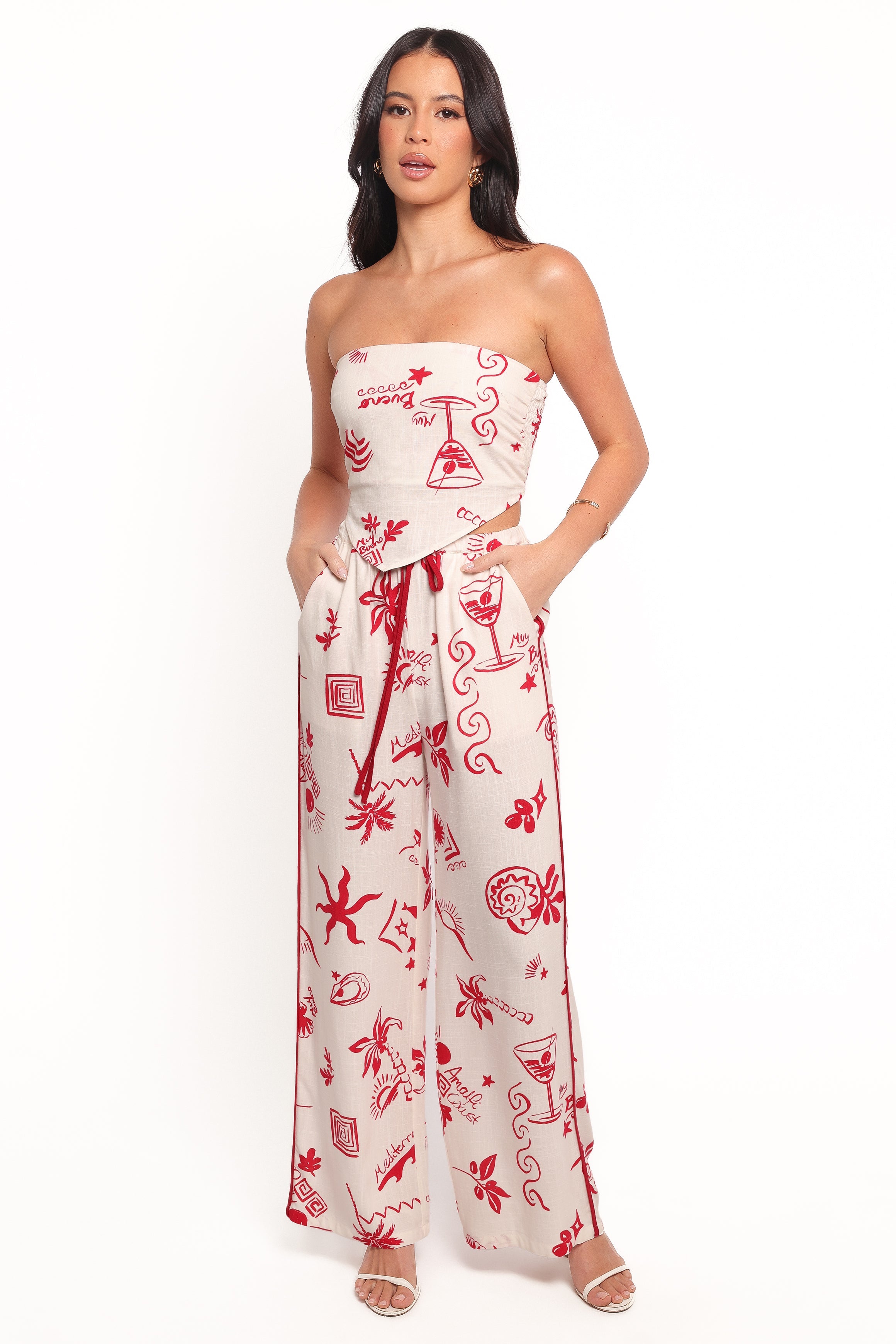 Malta Top - Red-Ladys Street