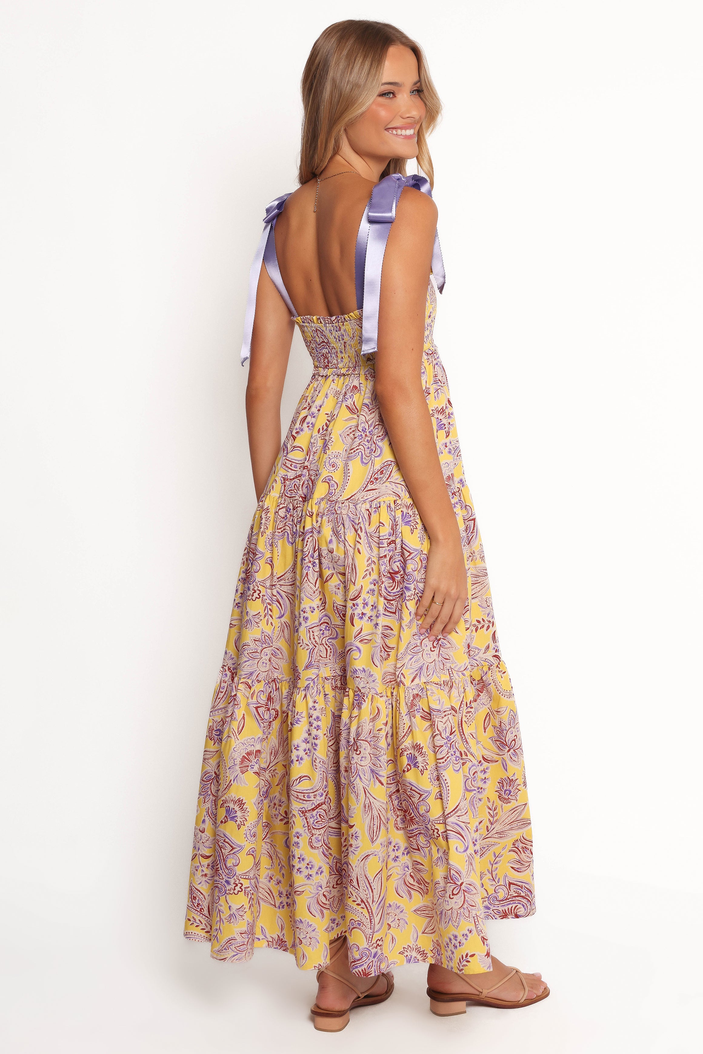Marigold Maxi Dress - Evening Primrose-Ladys Street