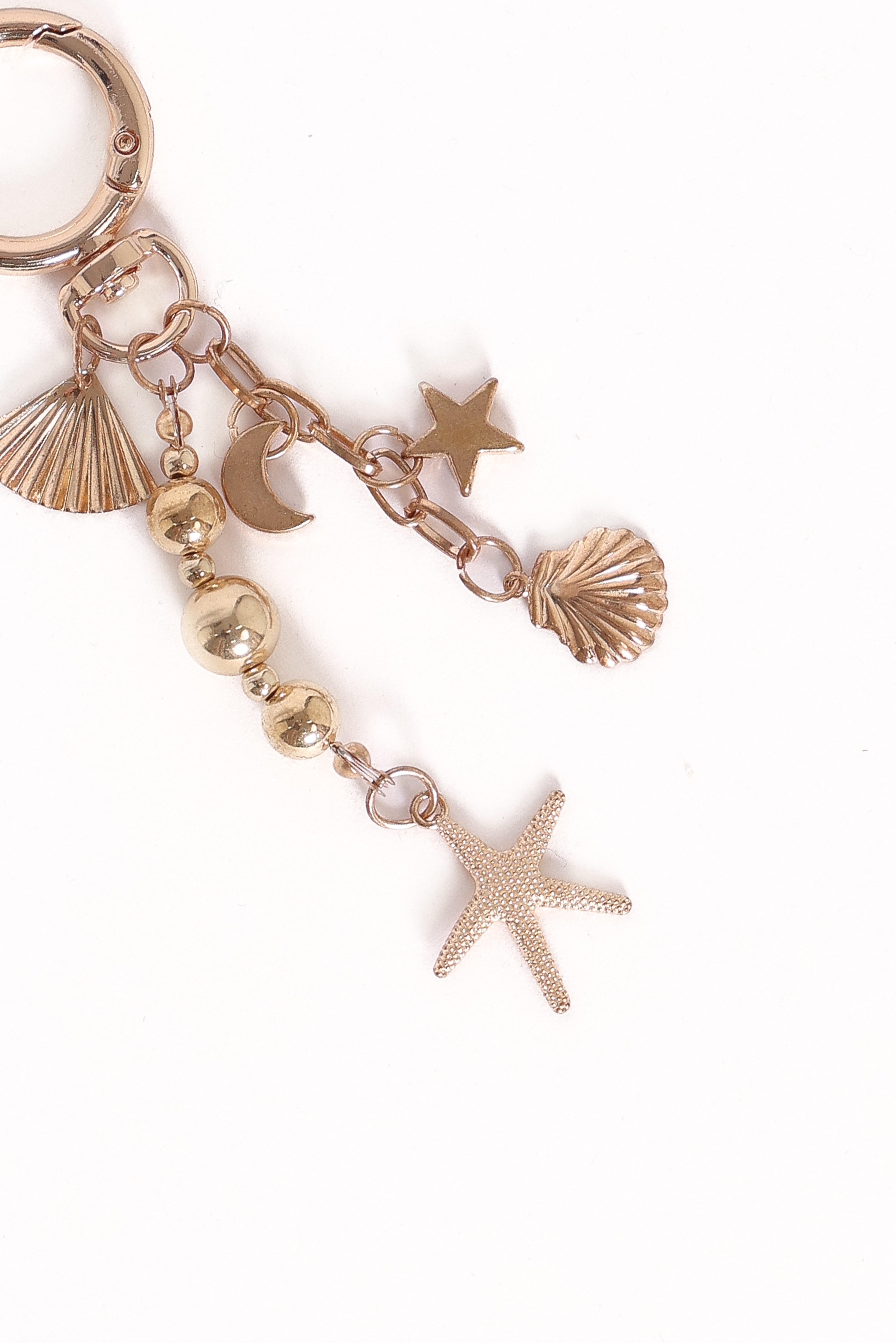 Marina Bag Charm - Gold-Ladys Street