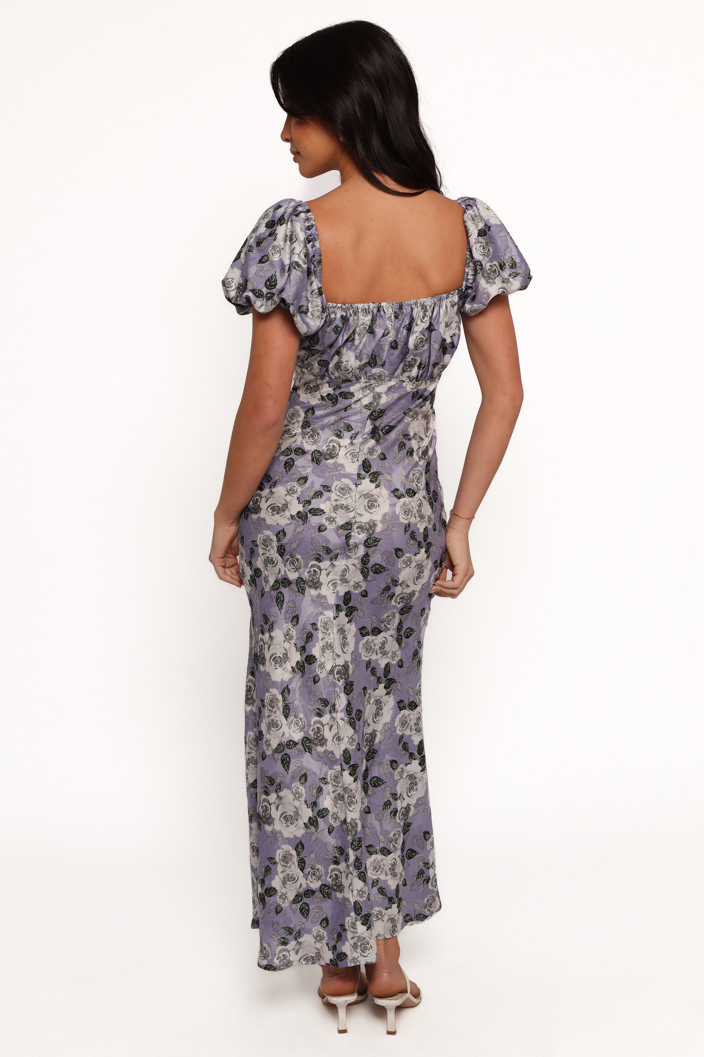 Marjorie Midi Dress - Lavender-Ladys Street
