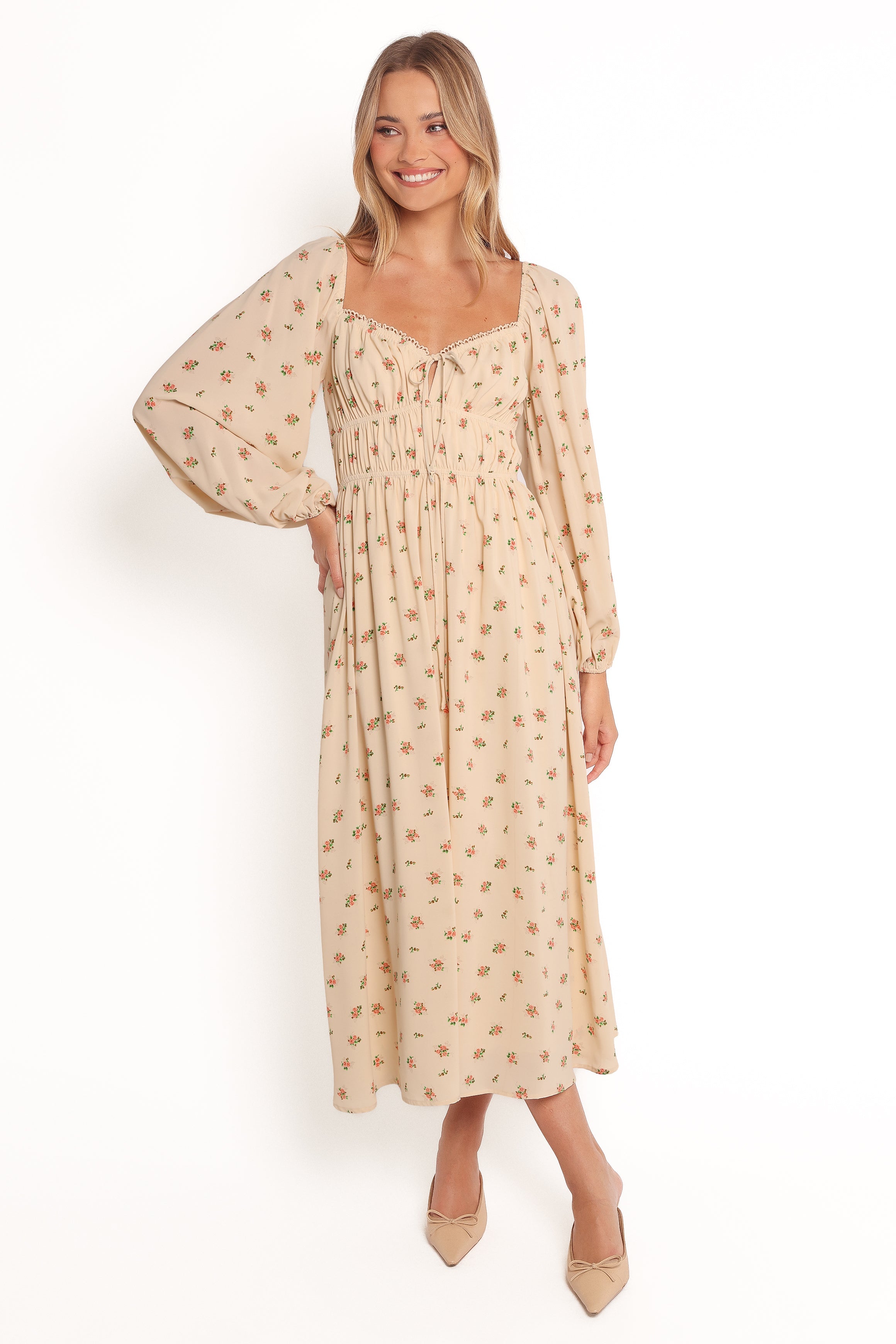 Maureen Maxi Dress - Rosebud Floral-Ladys Street