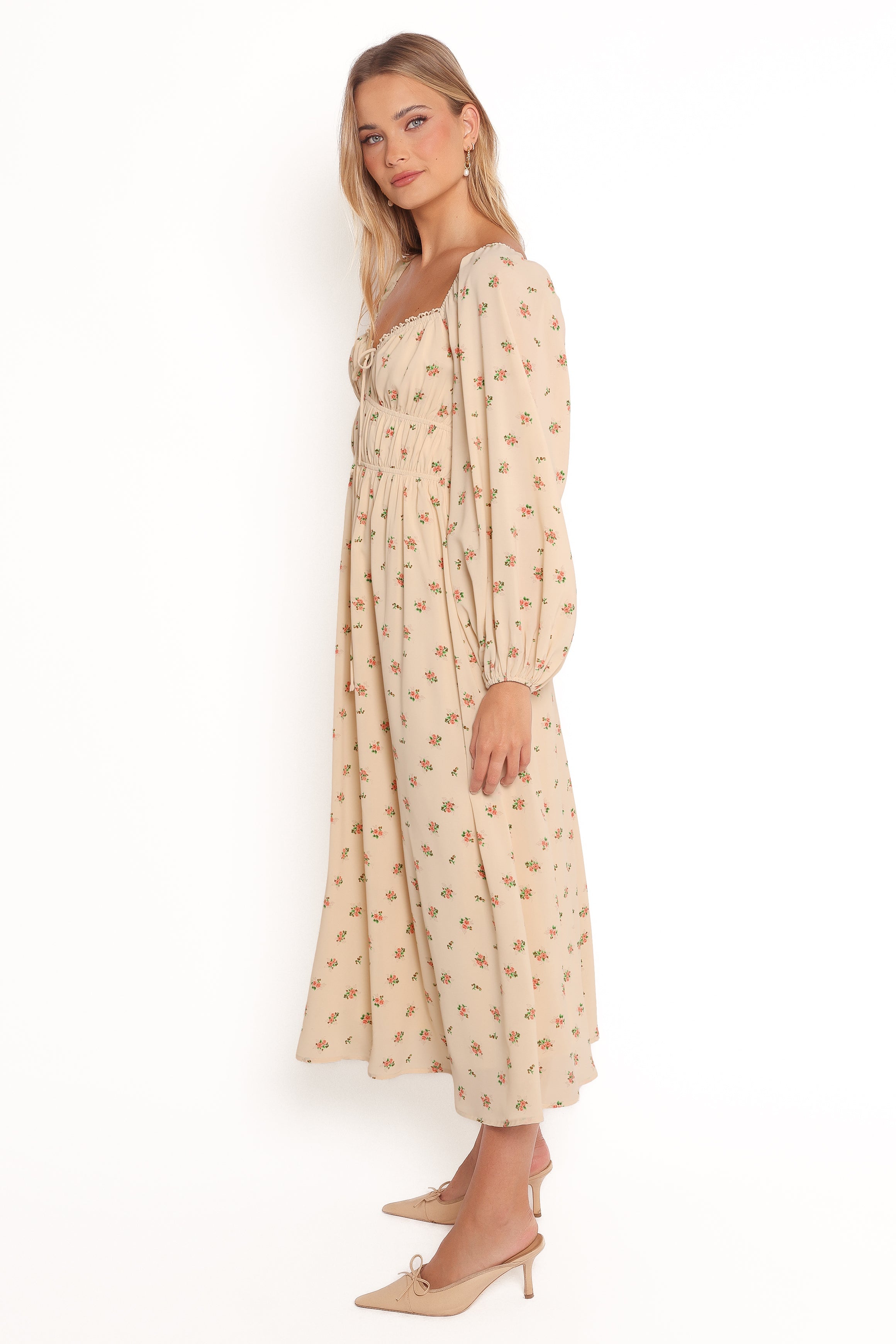 Maureen Maxi Dress - Rosebud Floral-Ladys Street