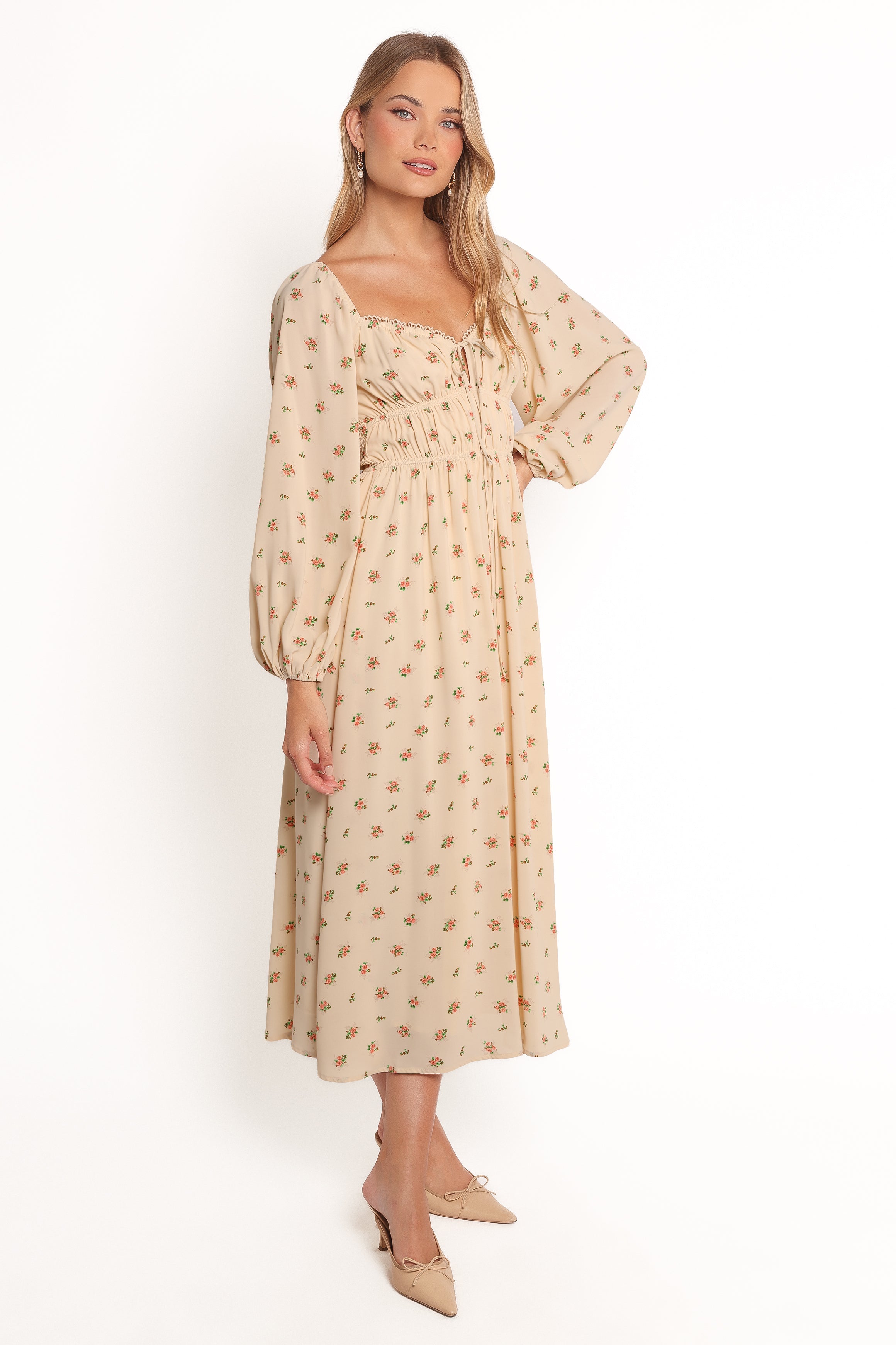 Maureen Maxi Dress - Rosebud Floral-Ladys Street
