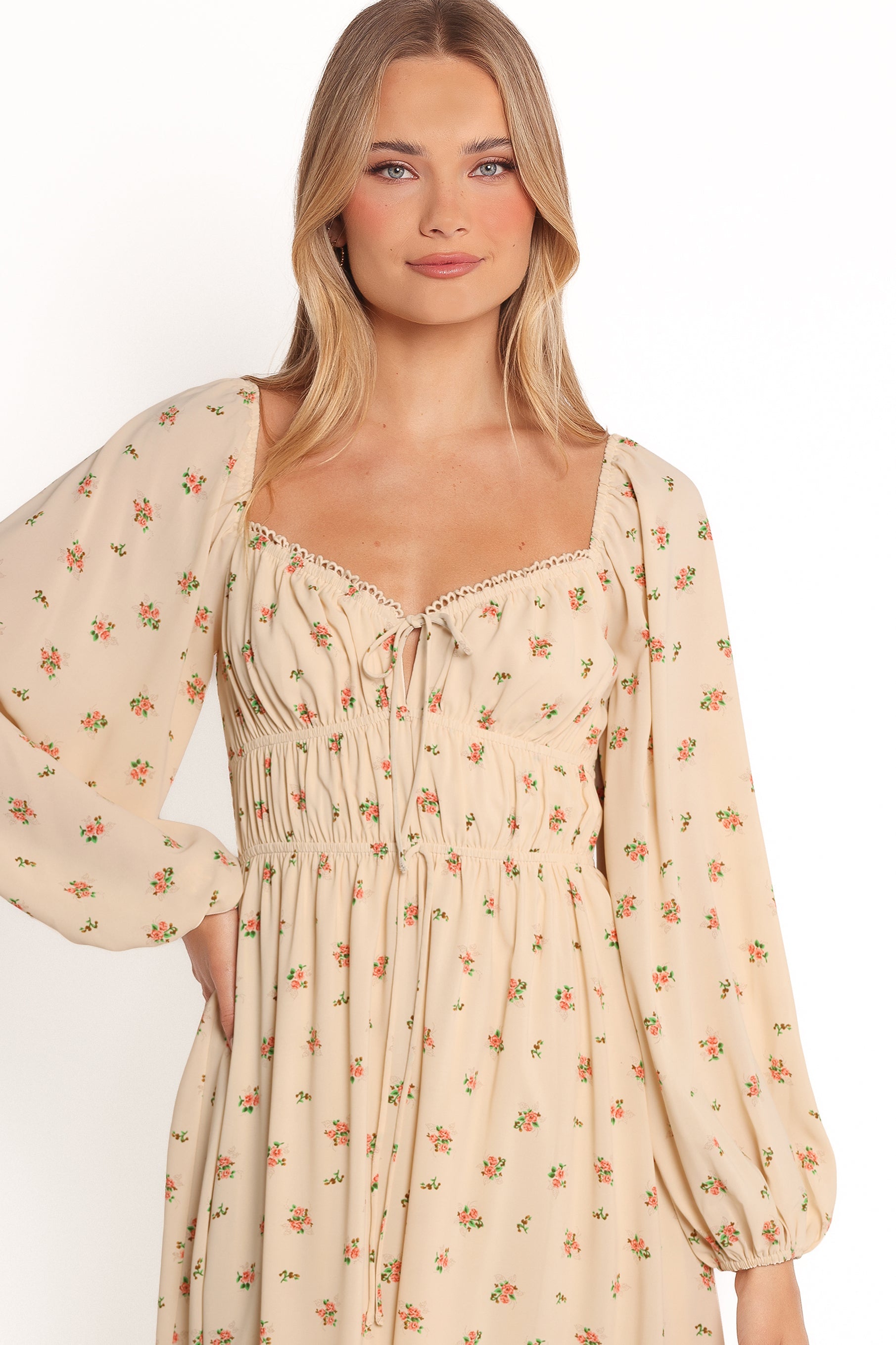 Maureen Maxi Dress - Rosebud Floral-Ladys Street