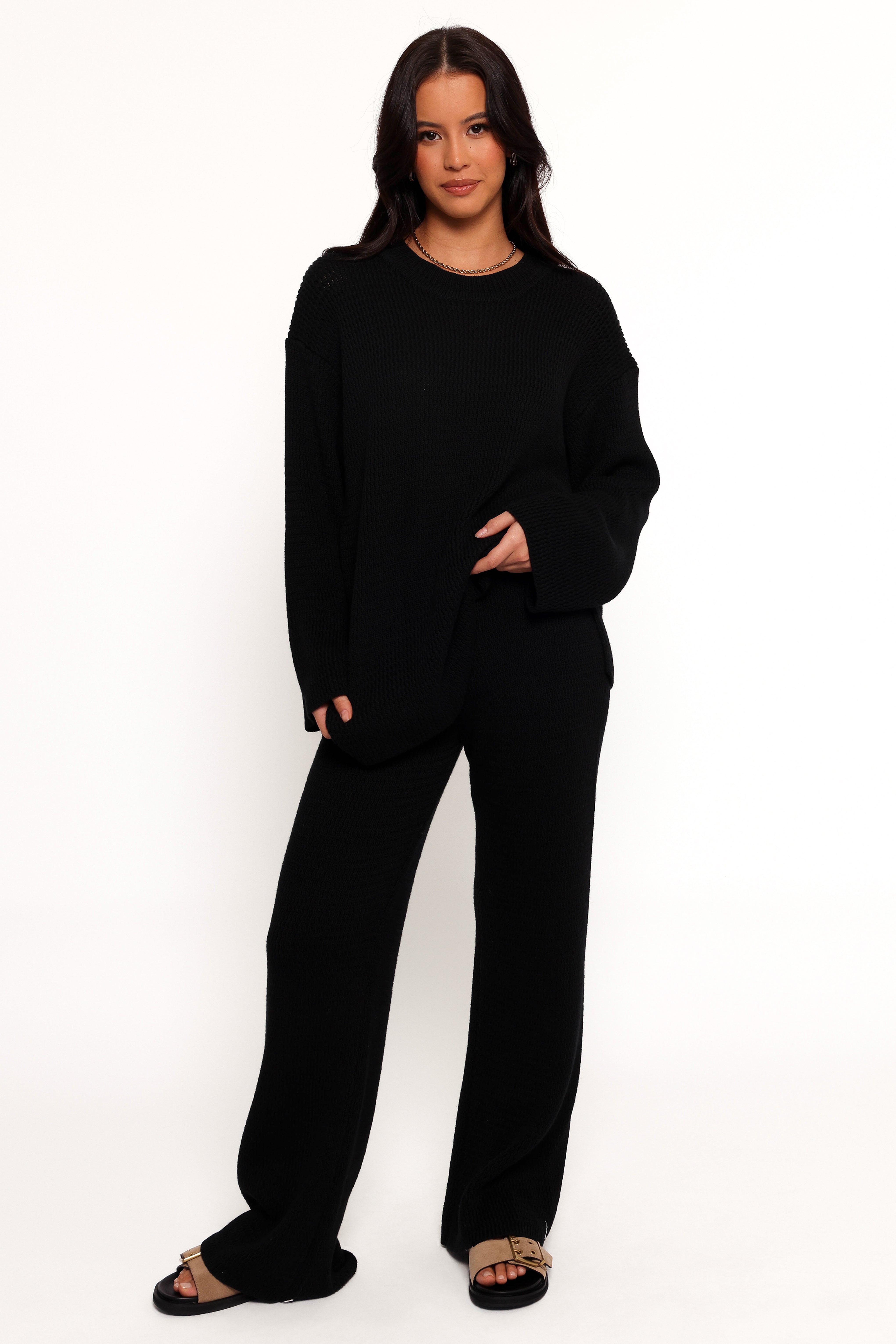 McKinley Sweater - Black-Ladys Street