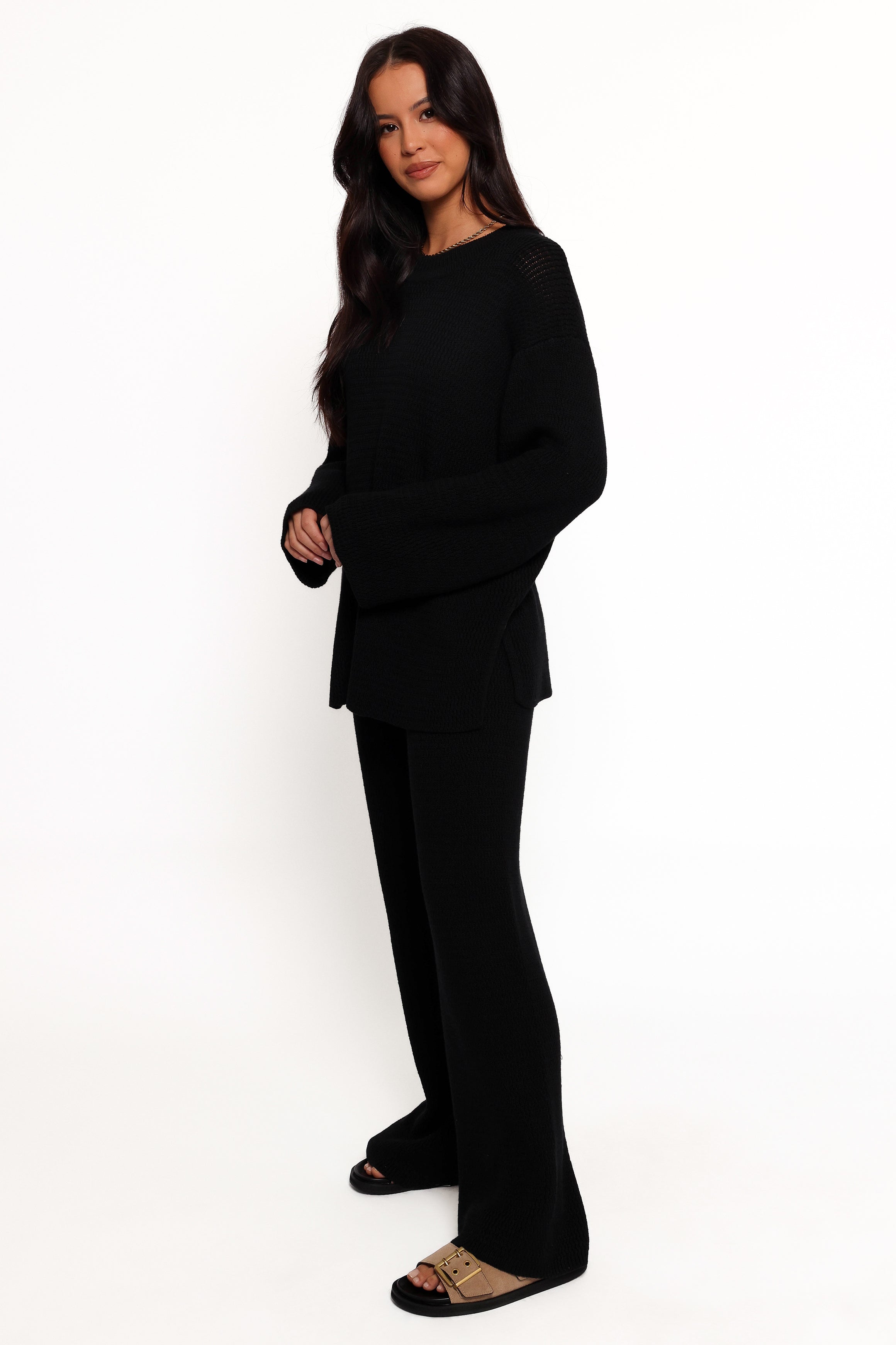 McKinley Knit Pant - Black-Ladys Street