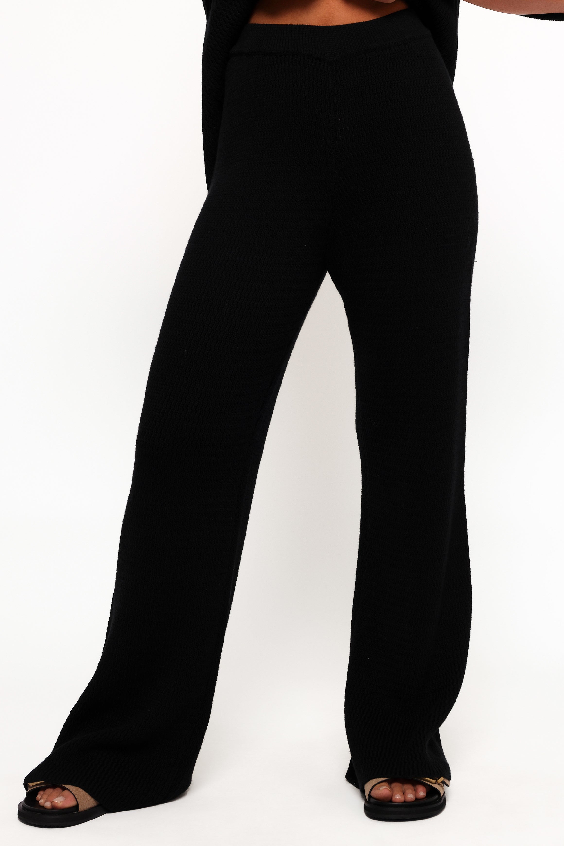 McKinley Knit Pant - Black-Ladys Street