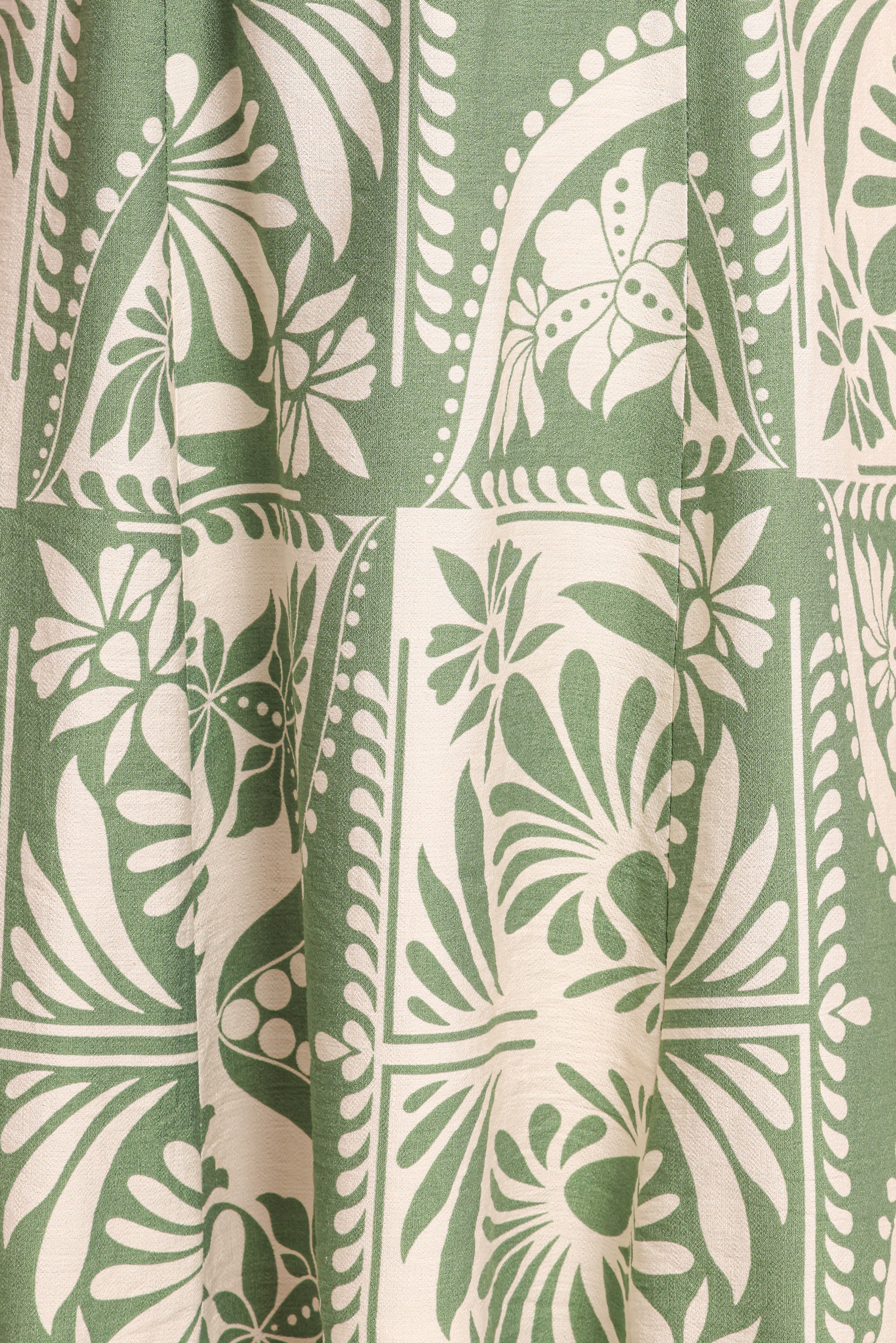 McKinley Mini Dress - Green Floral-Ladys Street