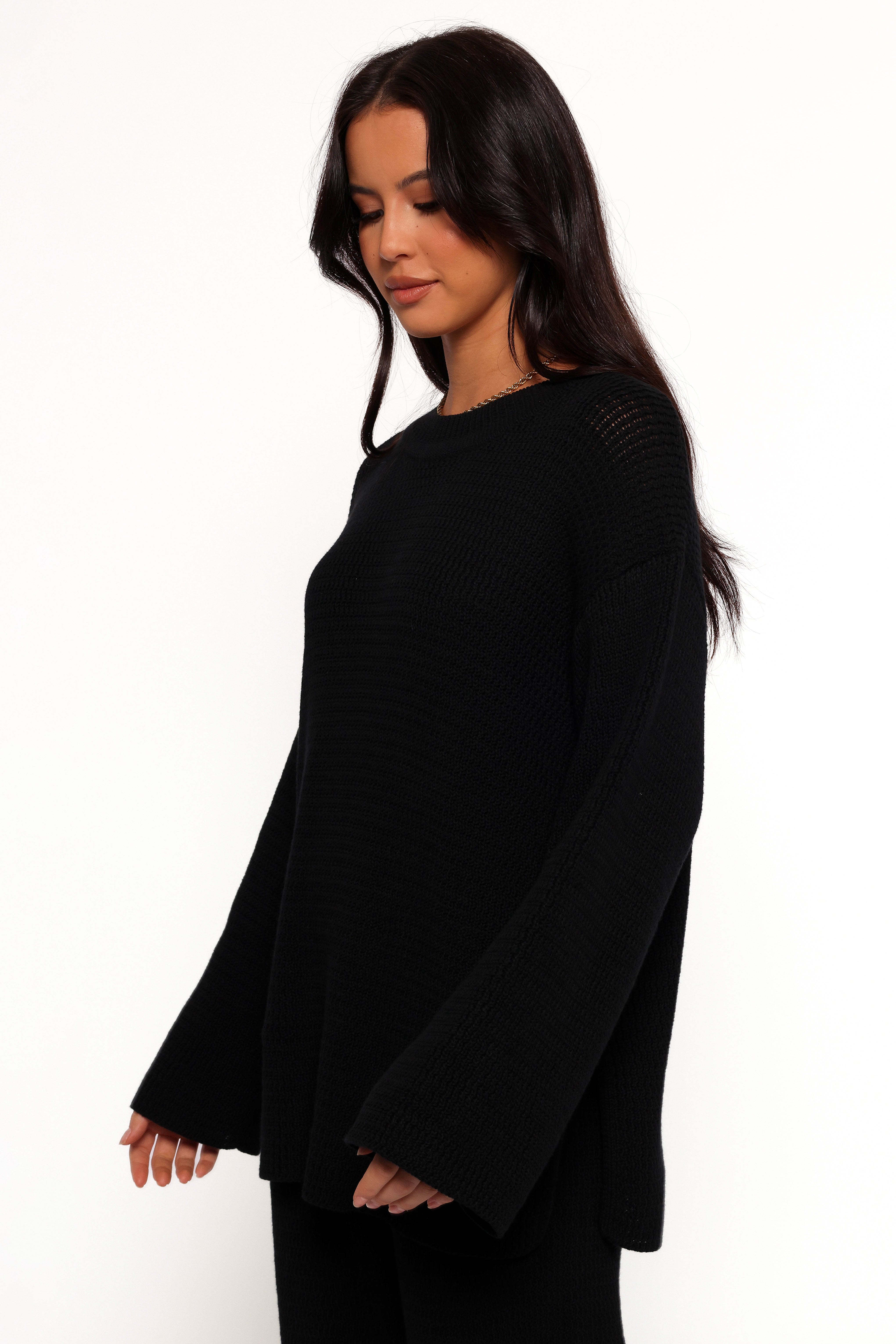 McKinley Sweater - Black-Ladys Street