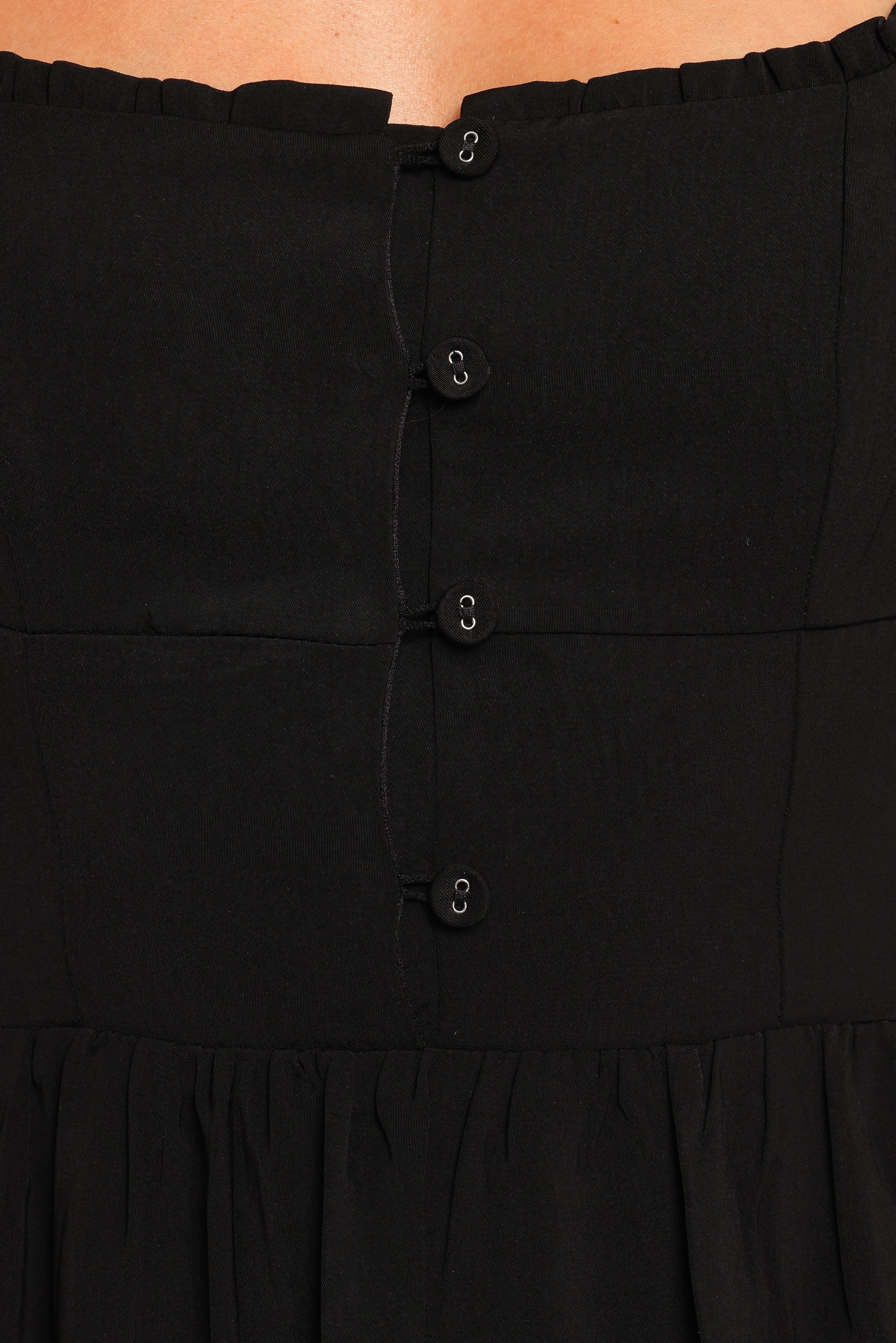 Melrose Midi Dress - Black-Ladys Street