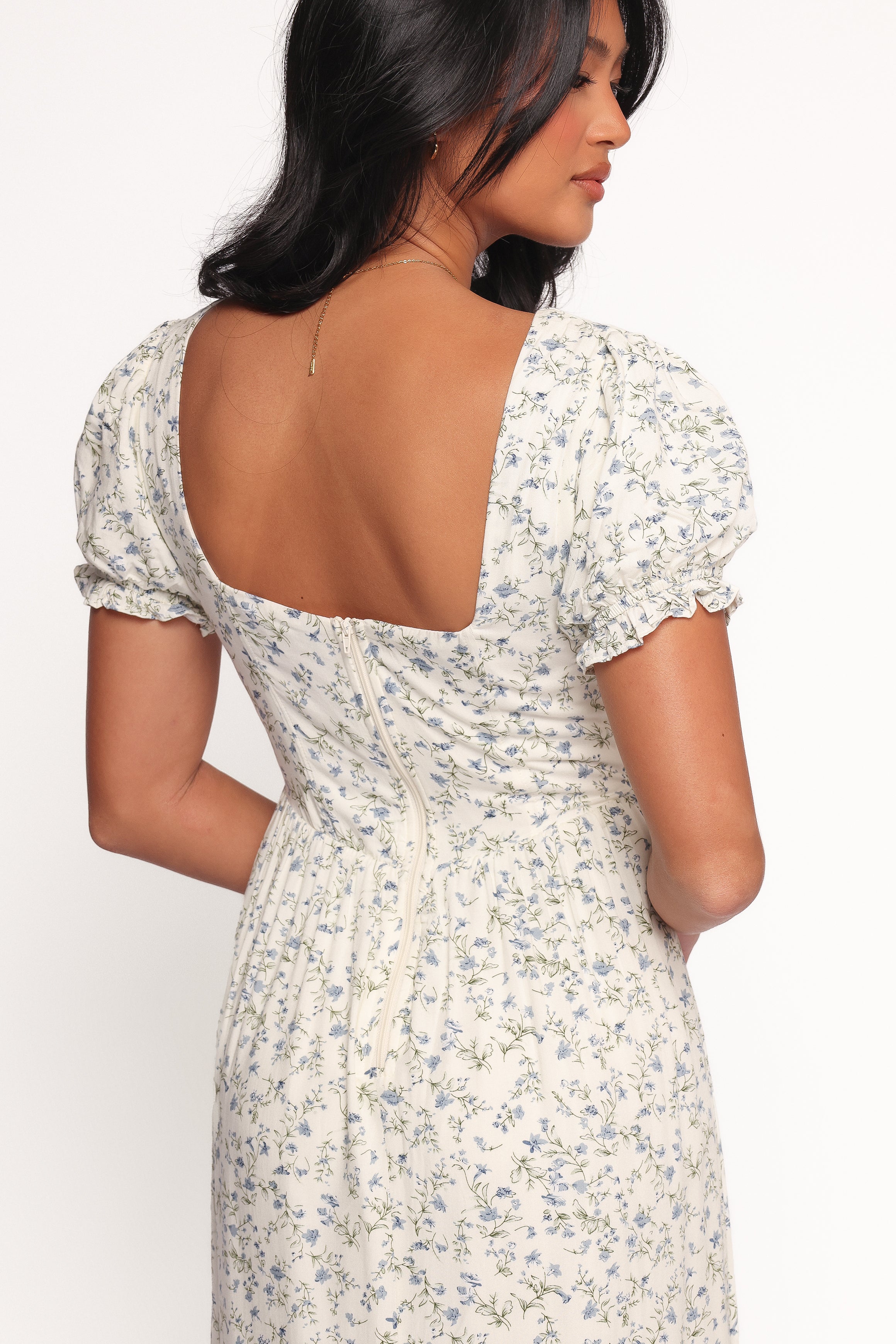 Mildred Midi Dress - Floral-Ladys Street