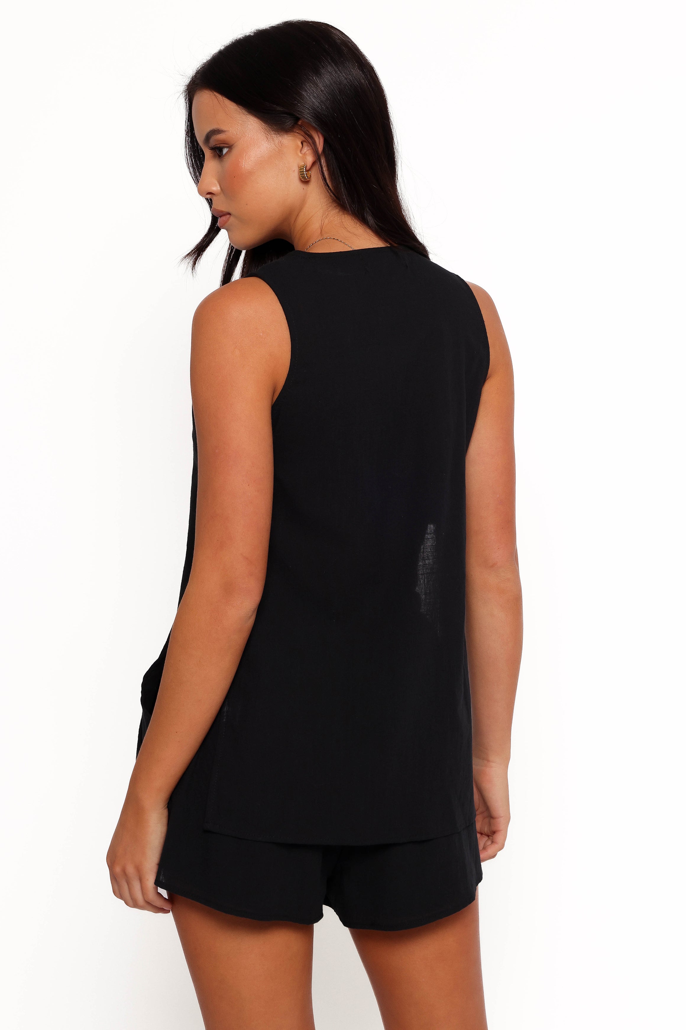 Miller Short Set - Black-Ladys Street