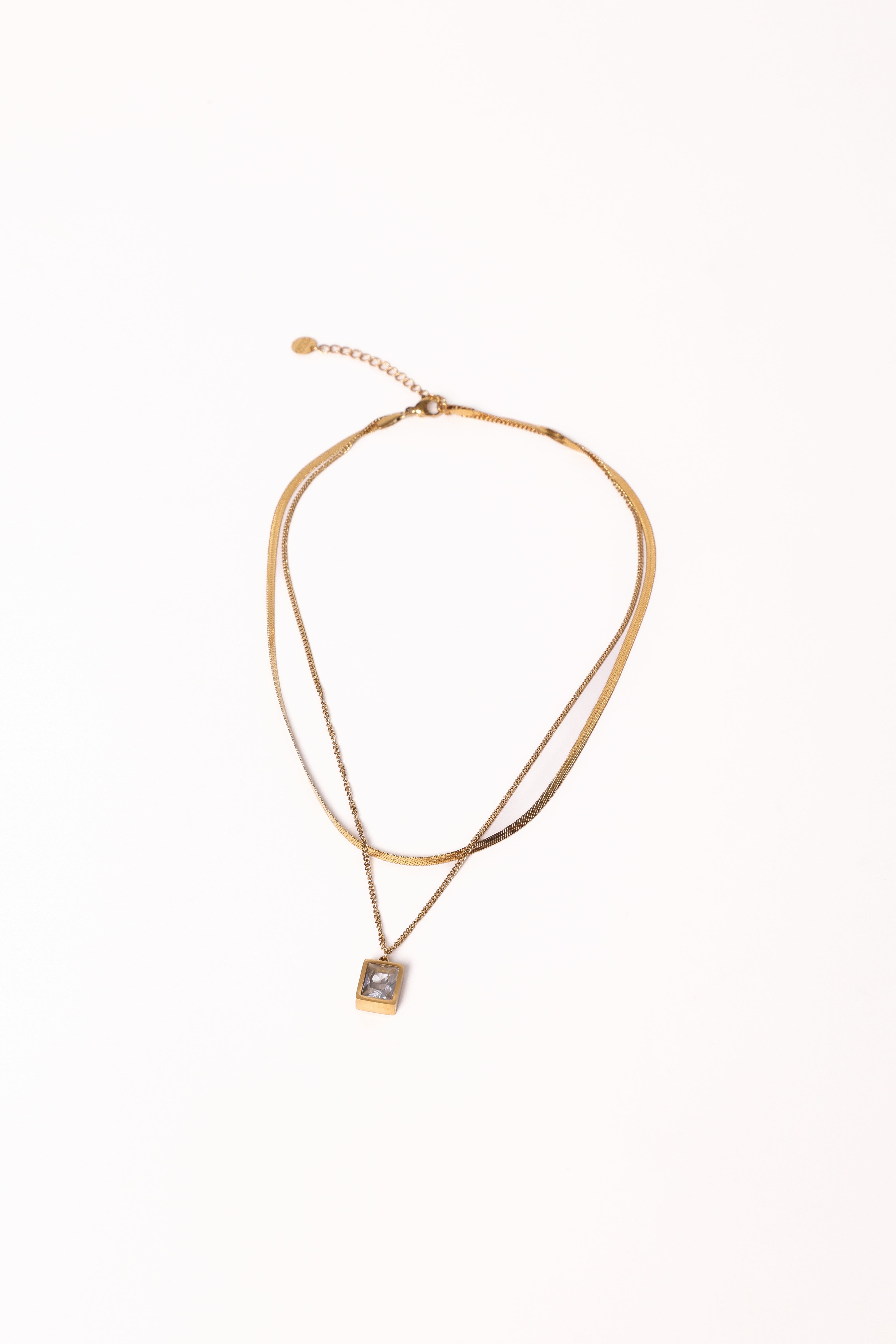 Nyssa Necklace - Gold-Ladys Street