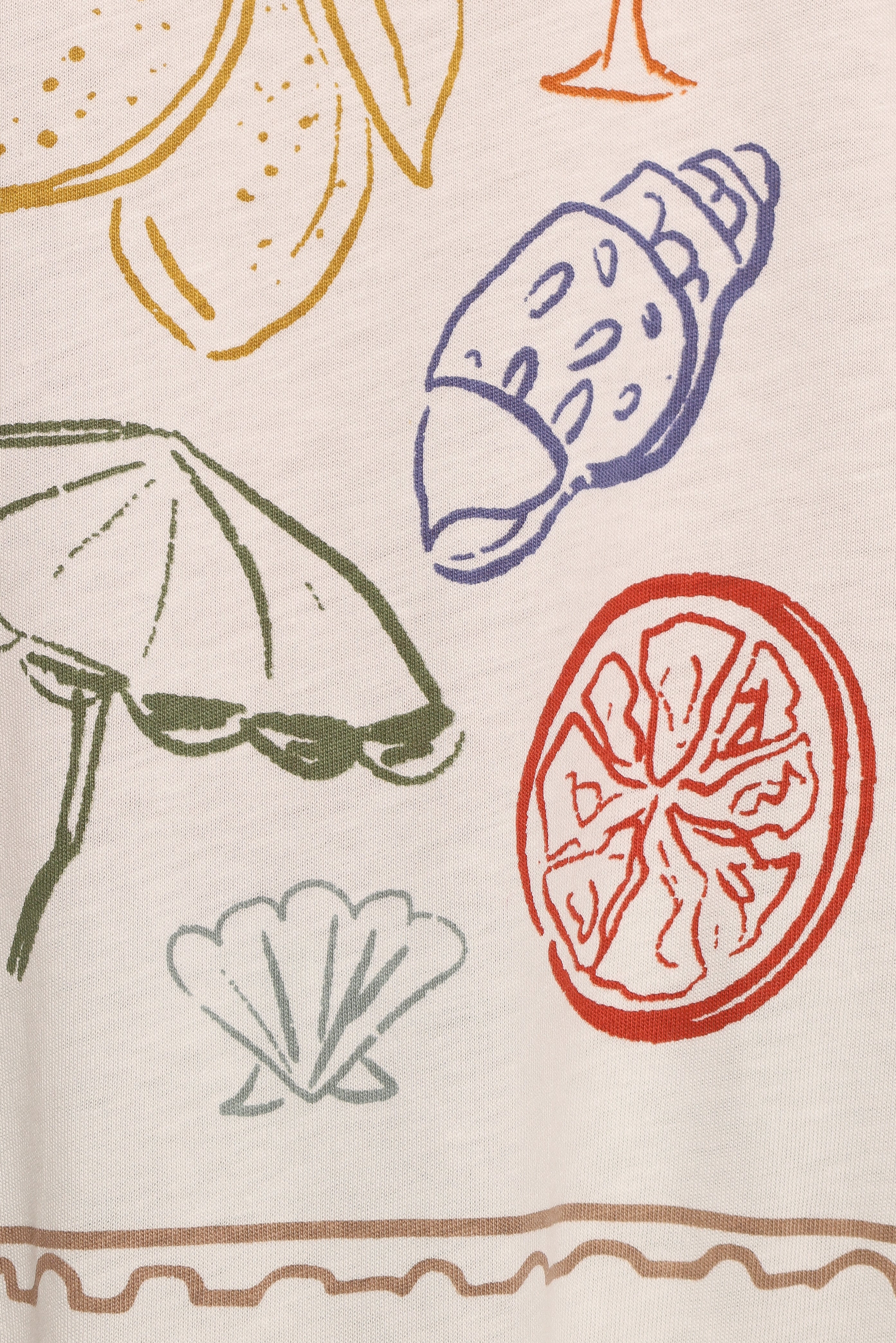 Positano Tee - White-Ladys Street