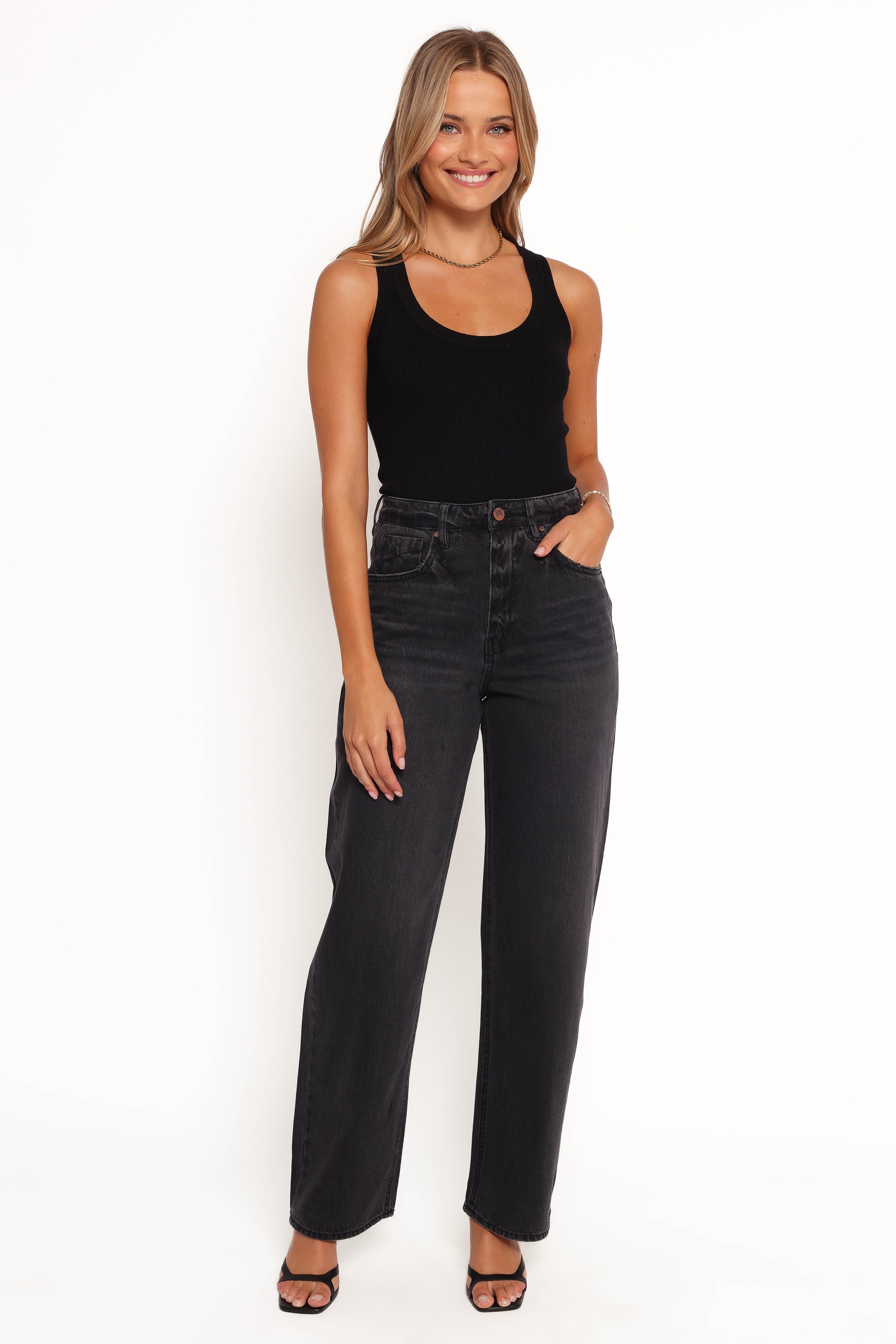 Rumi High Rise Wide Leg Jean - Ramble-Ladys Street