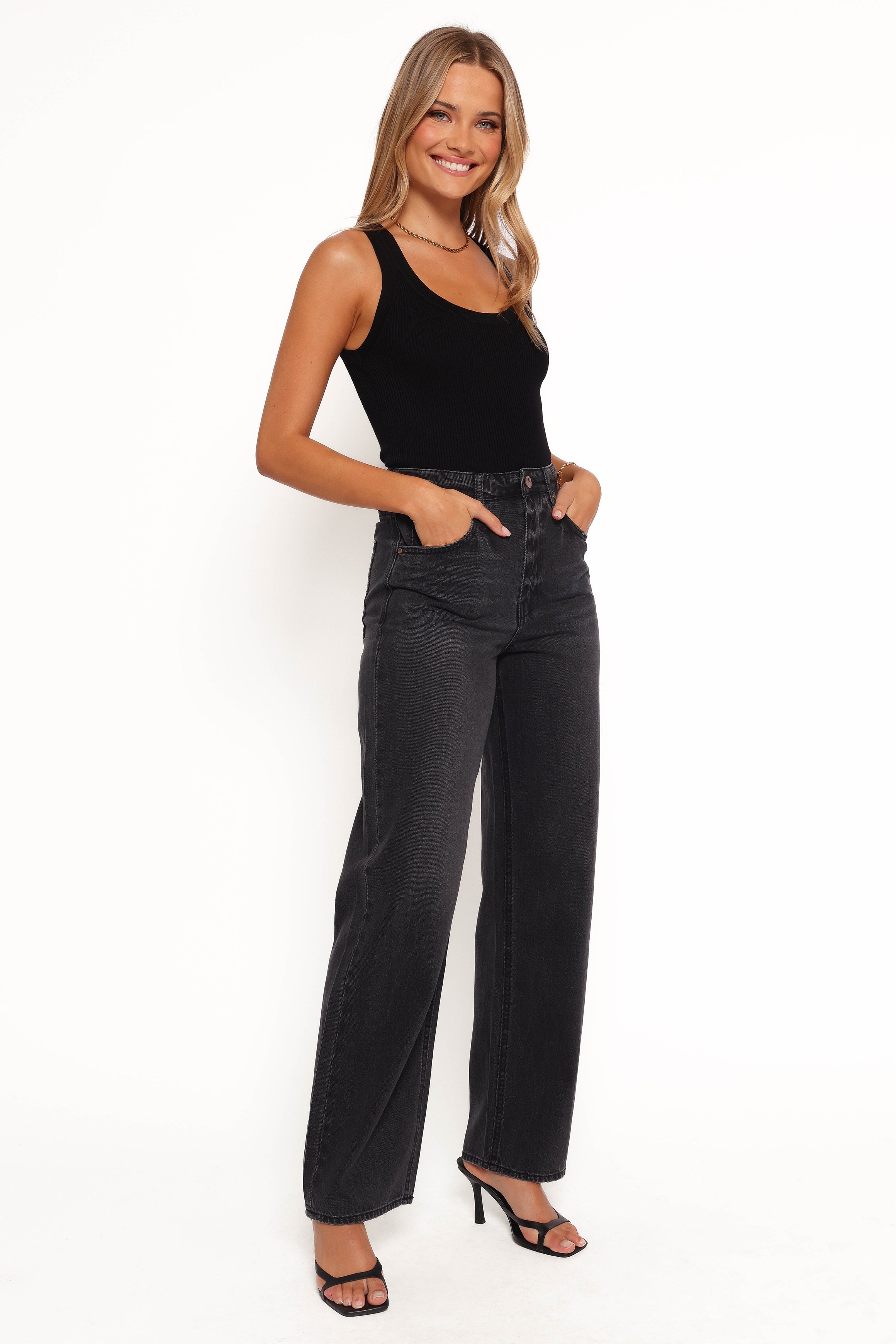 Rumi High Rise Wide Leg Jean - Ramble-Ladys Street