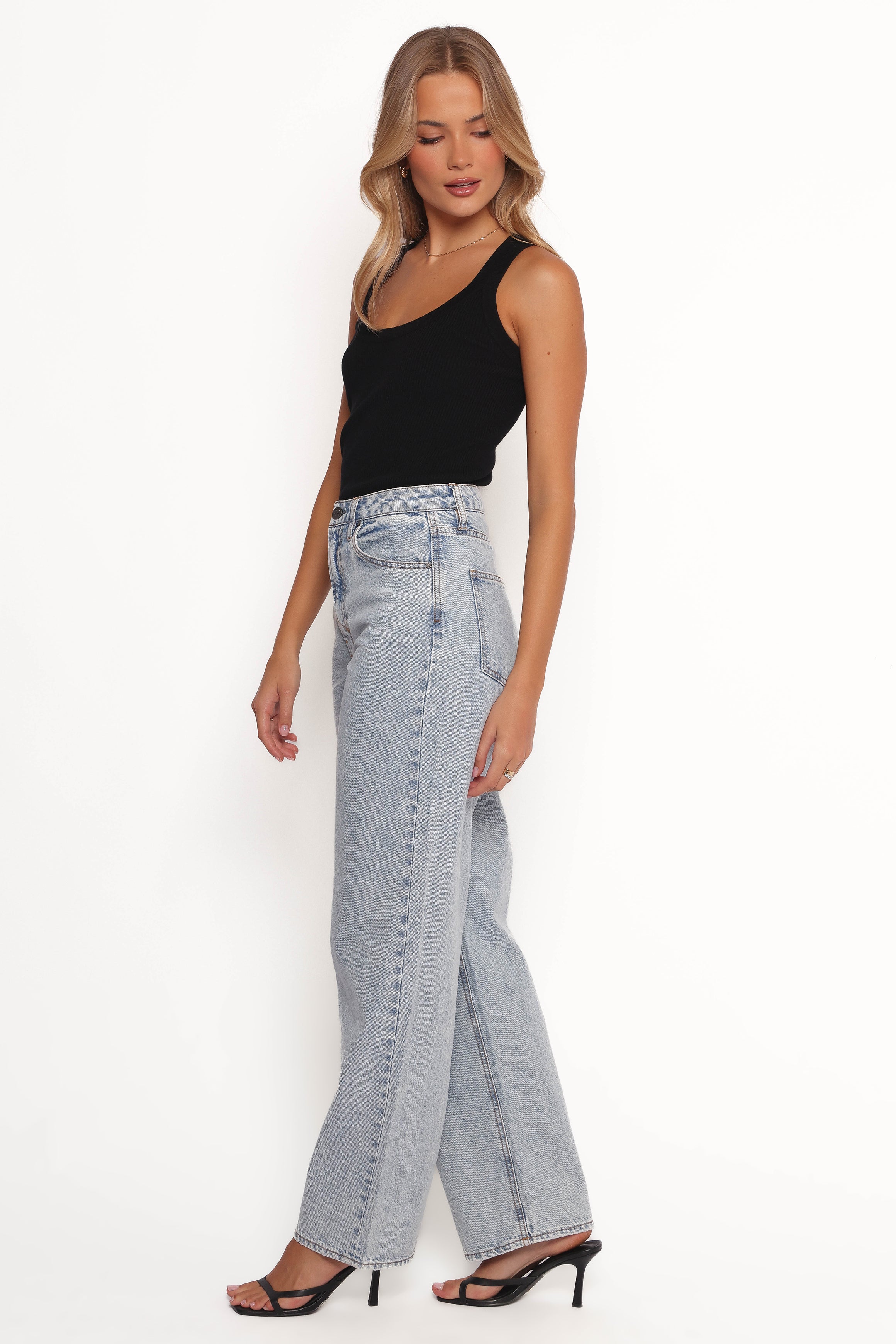 Rumi High Rise Wide Leg Jeans - Lucid-Ladys Street