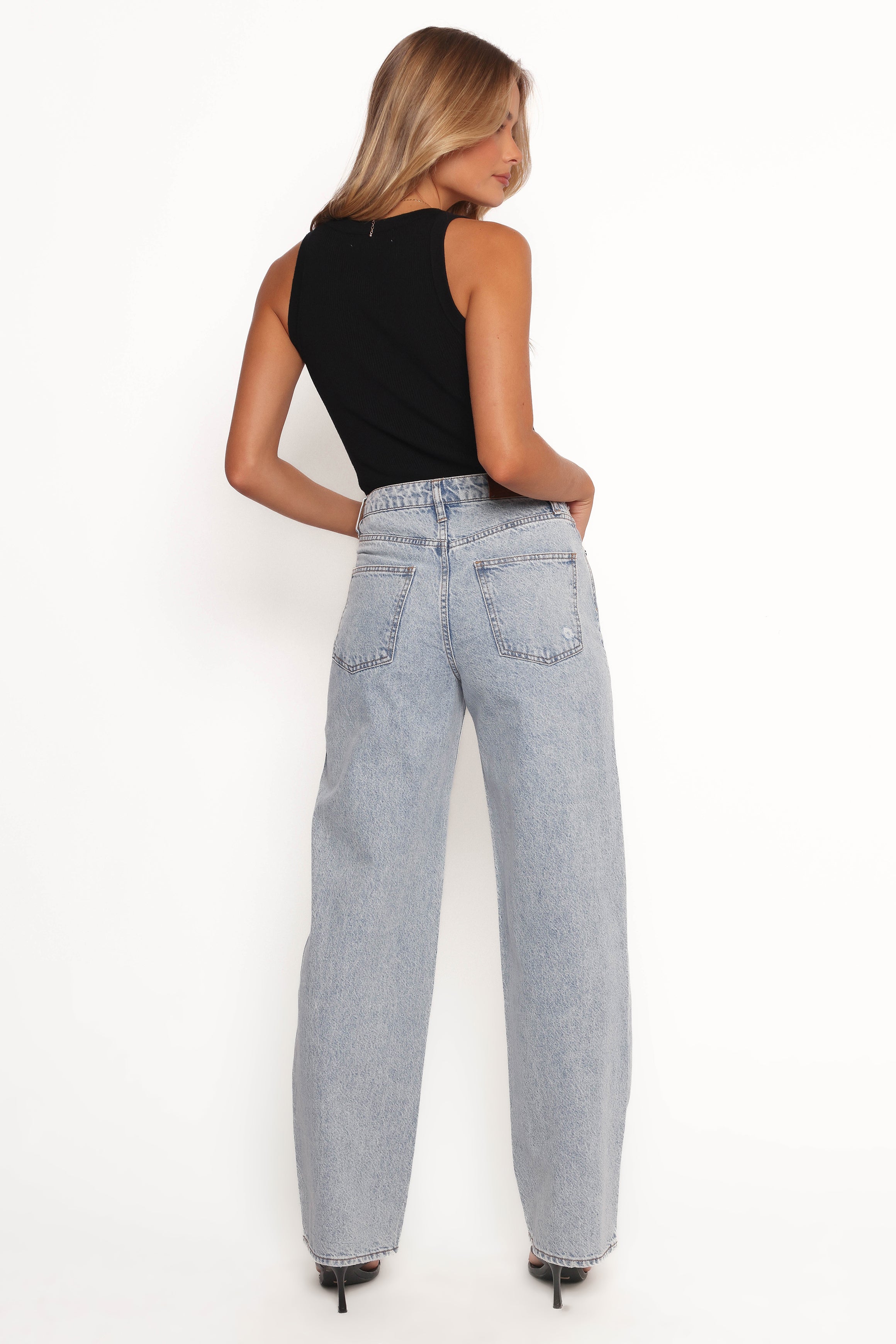 Rumi High Rise Wide Leg Jeans - Lucid-Ladys Street