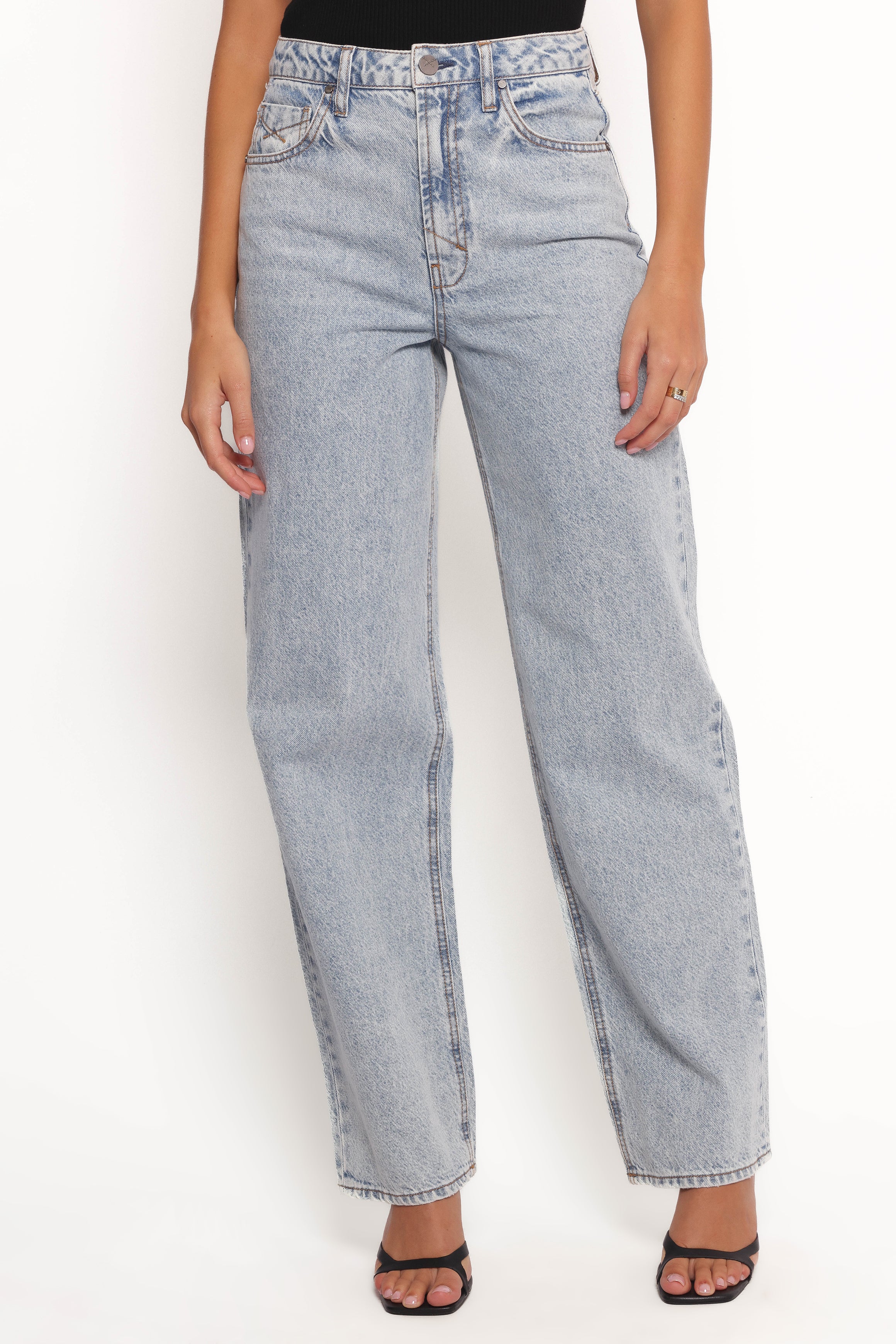 Rumi High Rise Wide Leg Jeans - Lucid-Ladys Street