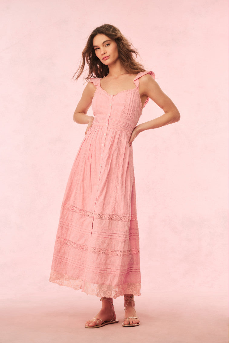 Sufette Cotton Maxi Dress-Charming Rule