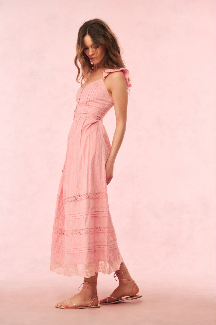 Sufette Cotton Maxi Dress-Charming Rule